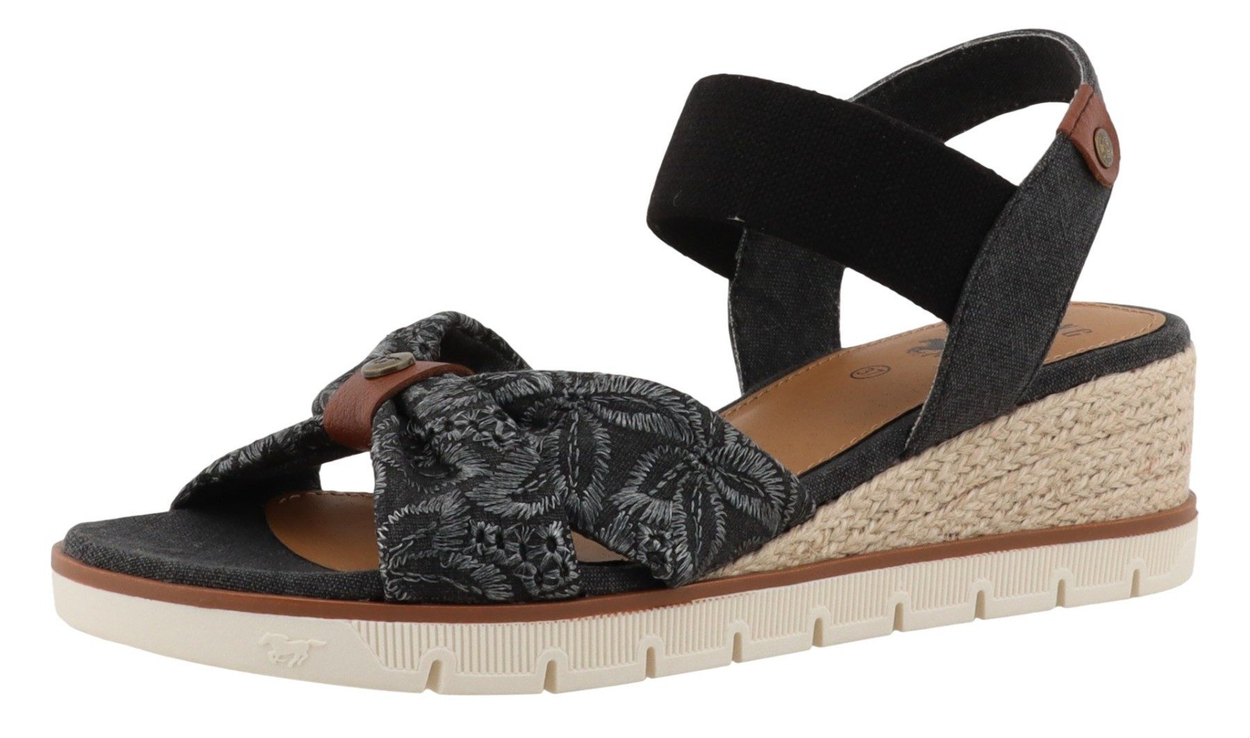26M0112005 00001 black Sandale