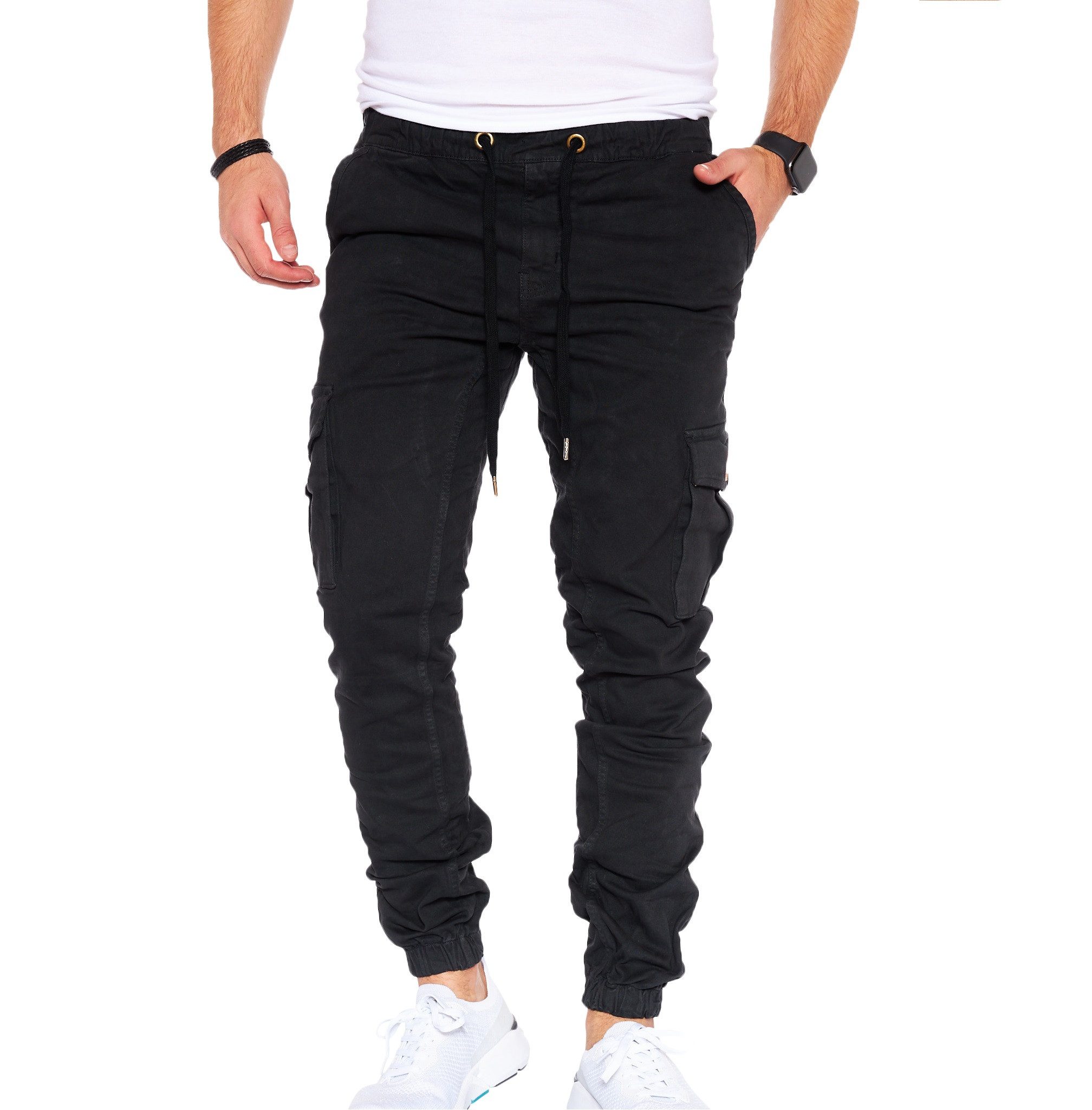 Styleko Cargohose Slim fit Cargohose Herren Cargohose männer Cargohose für Herren Jogger – Bild 2 von 5