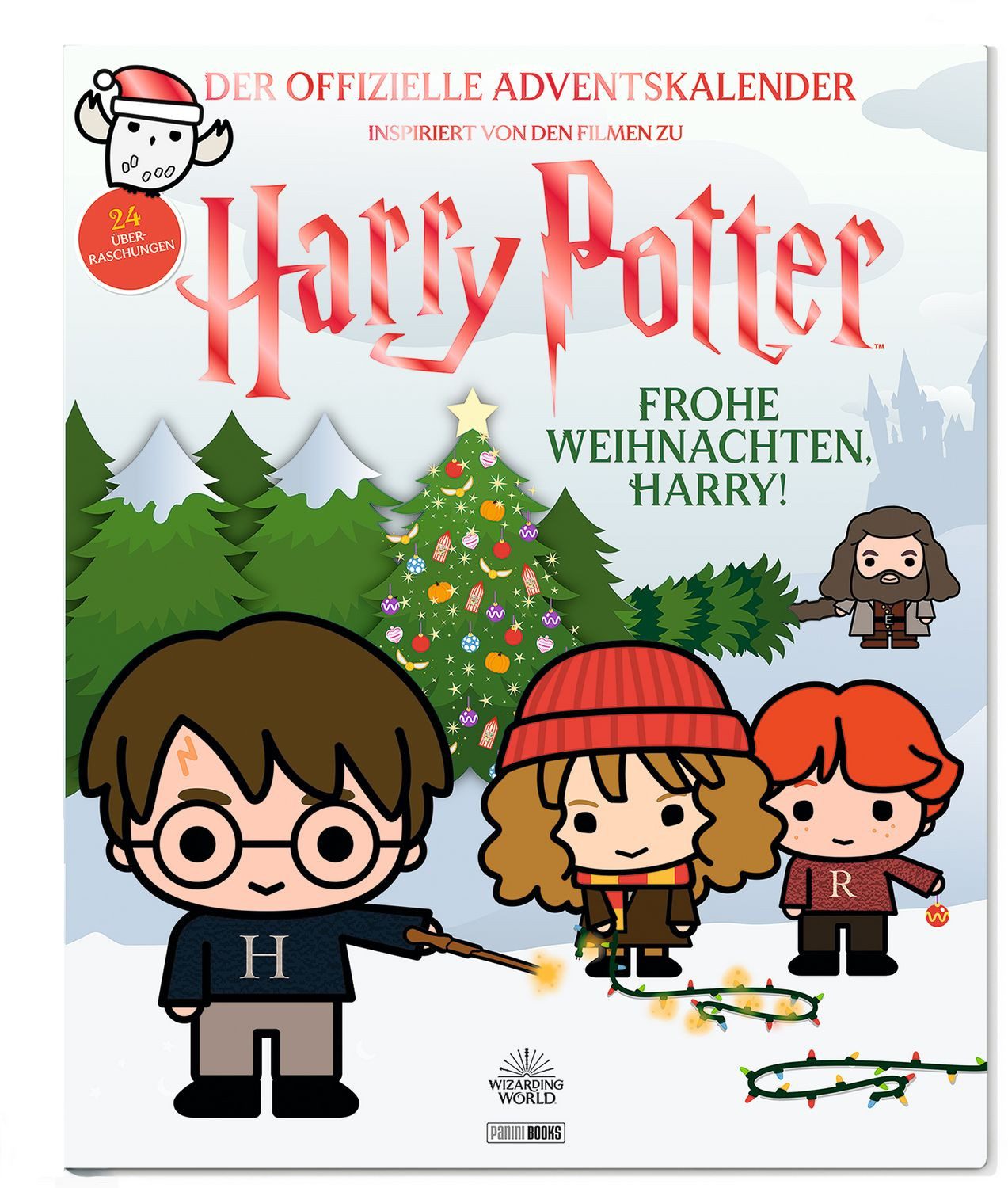Kinderbuch Harry Potter: Frohe Weihnachten, Harry! - Der offizielle Adventskalend Panini