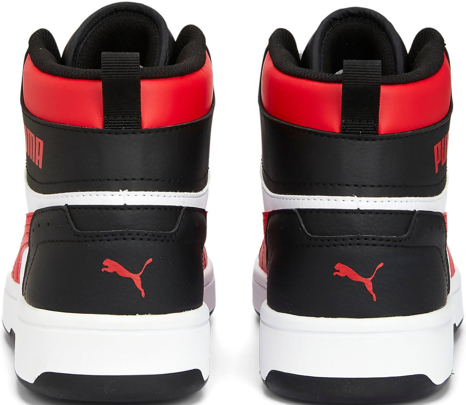 PUMA Puma Rebound JOY weiß-rot-schwarz Sneaker
