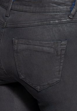 ATT Jeans Slim-fit-Jeans Leoni im coated Look