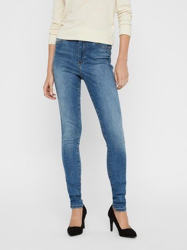 Vero Moda High-waist-Jeans VMSOPHIA light blue denim