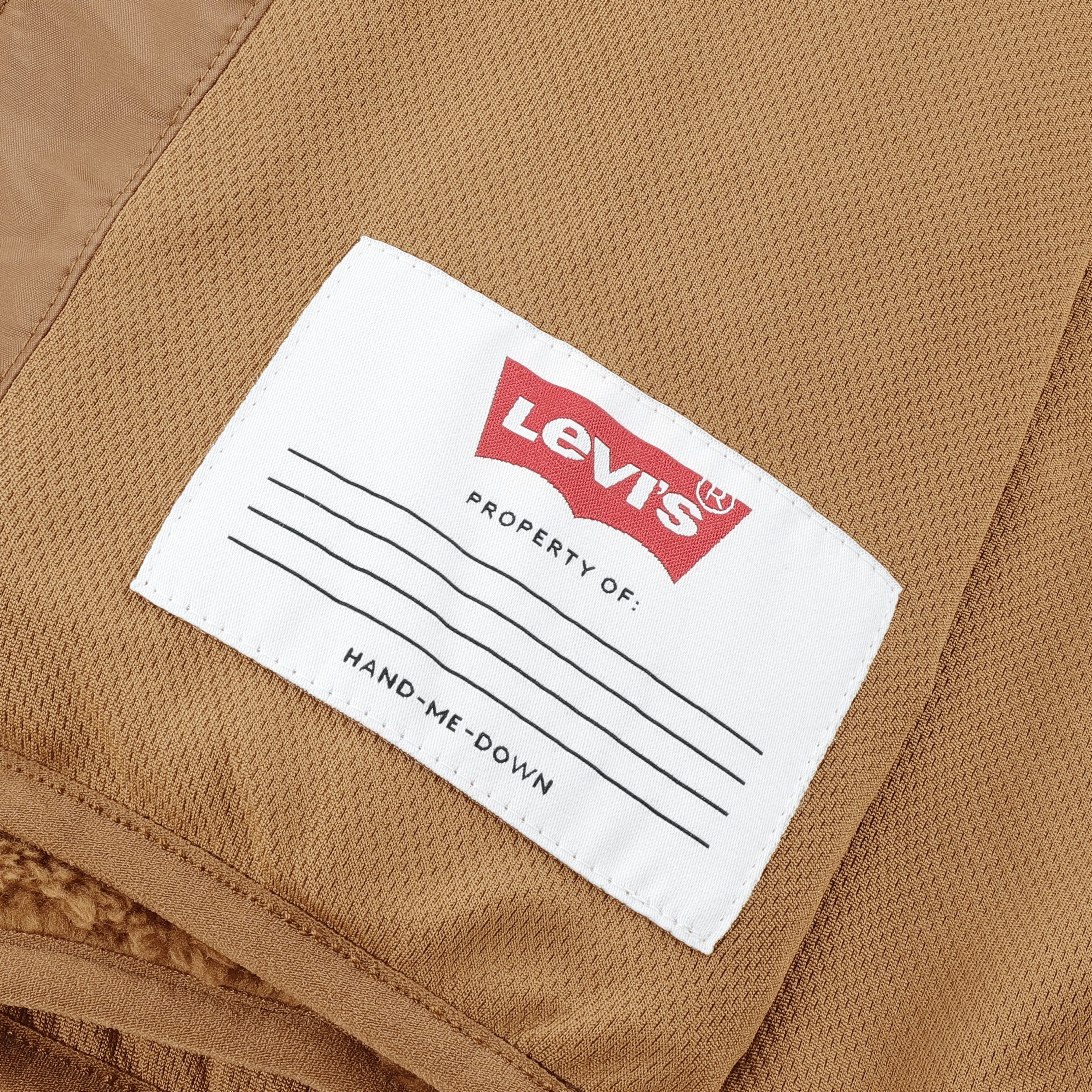 Levi's® Kids Fellimitatjacke LVB LT WT SHERPA JACKET Blousonjacke, wärmend - for Boys – Bild 4 von 4