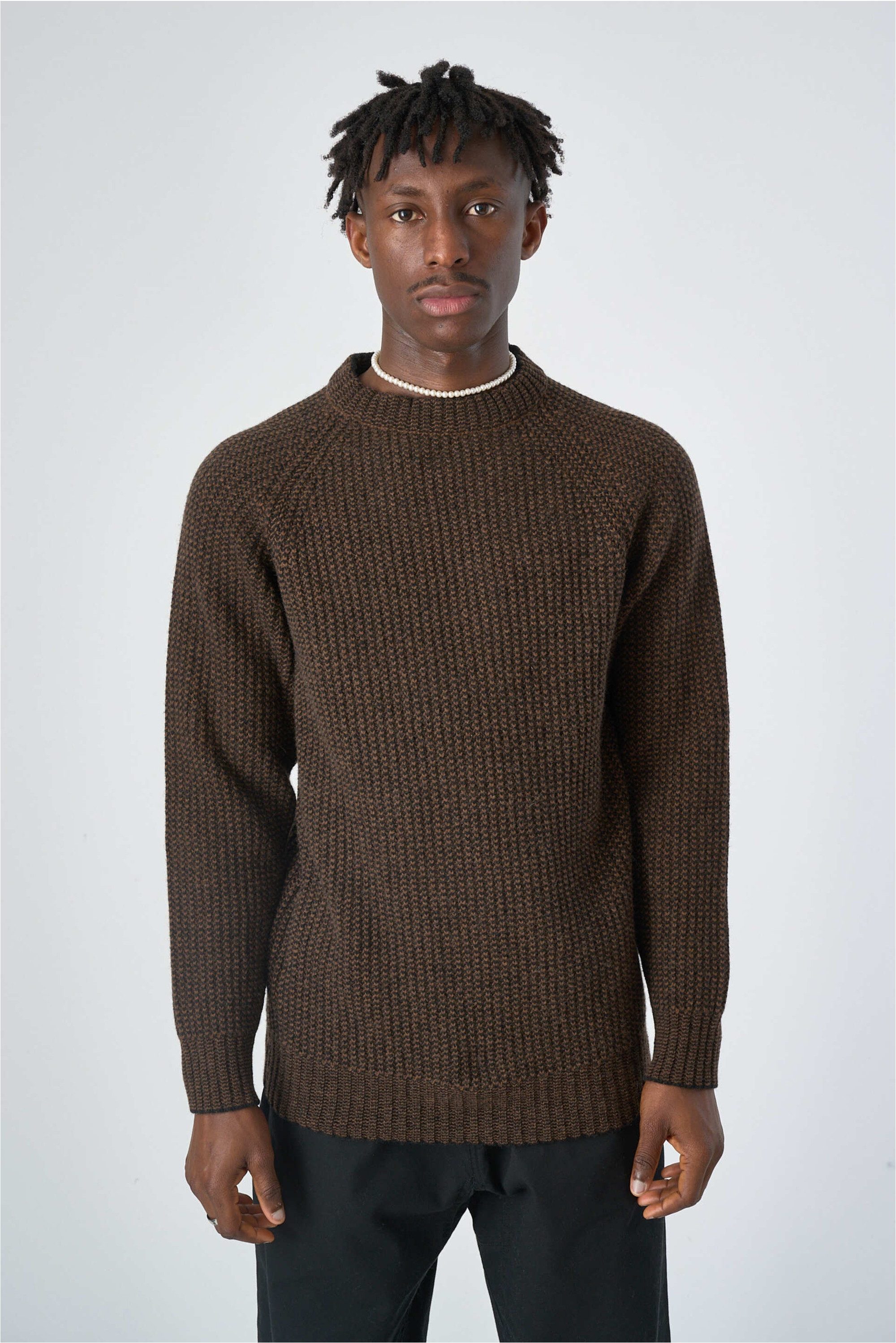 Cleptomanicx Strickpullover Big Ben im trendigen Ripp-Strick-Design