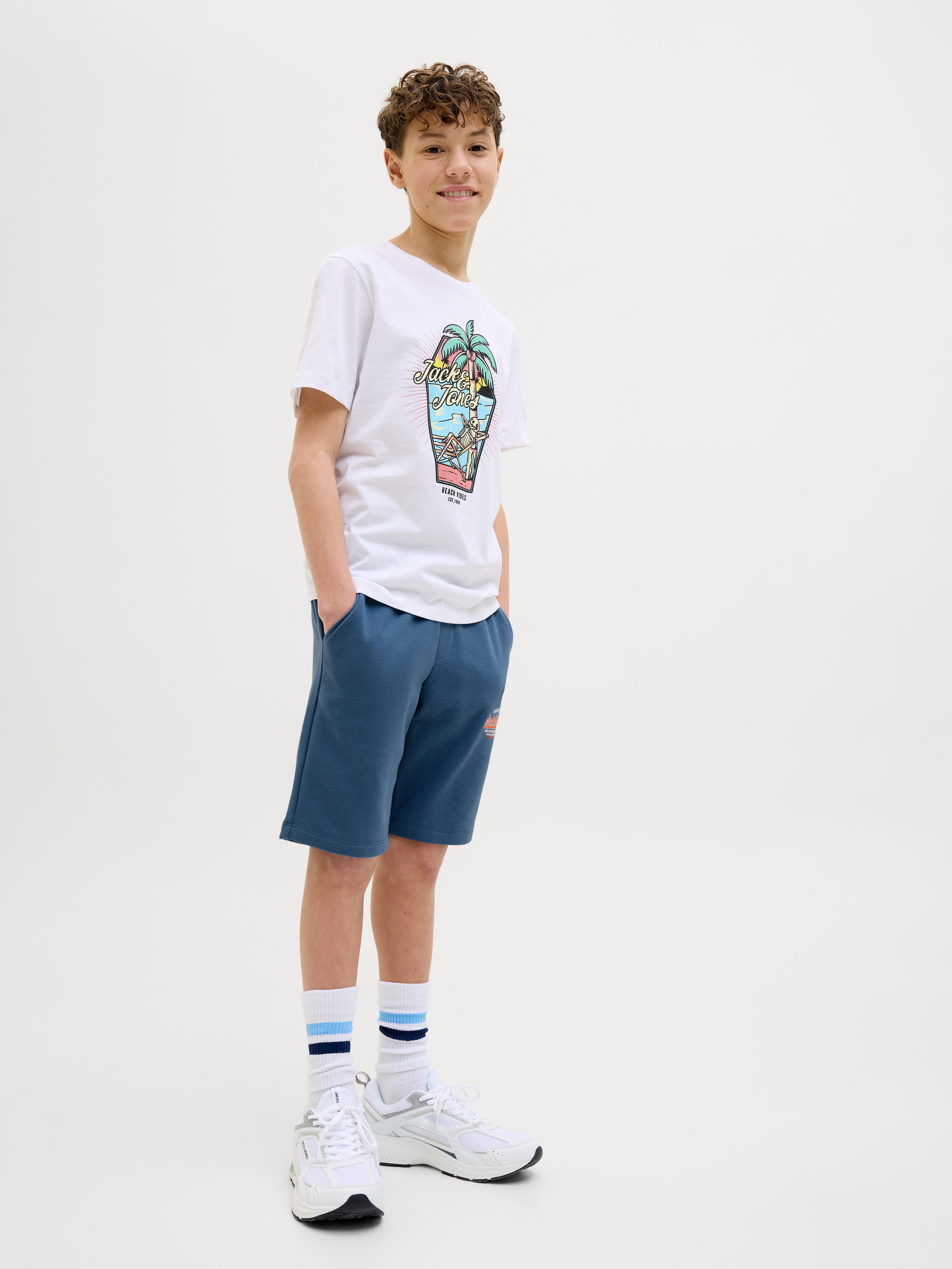Jack & Jones Junior Sweatshorts JPSTLOGO SWEAT SHORTS 2 COL SN GMS JNR