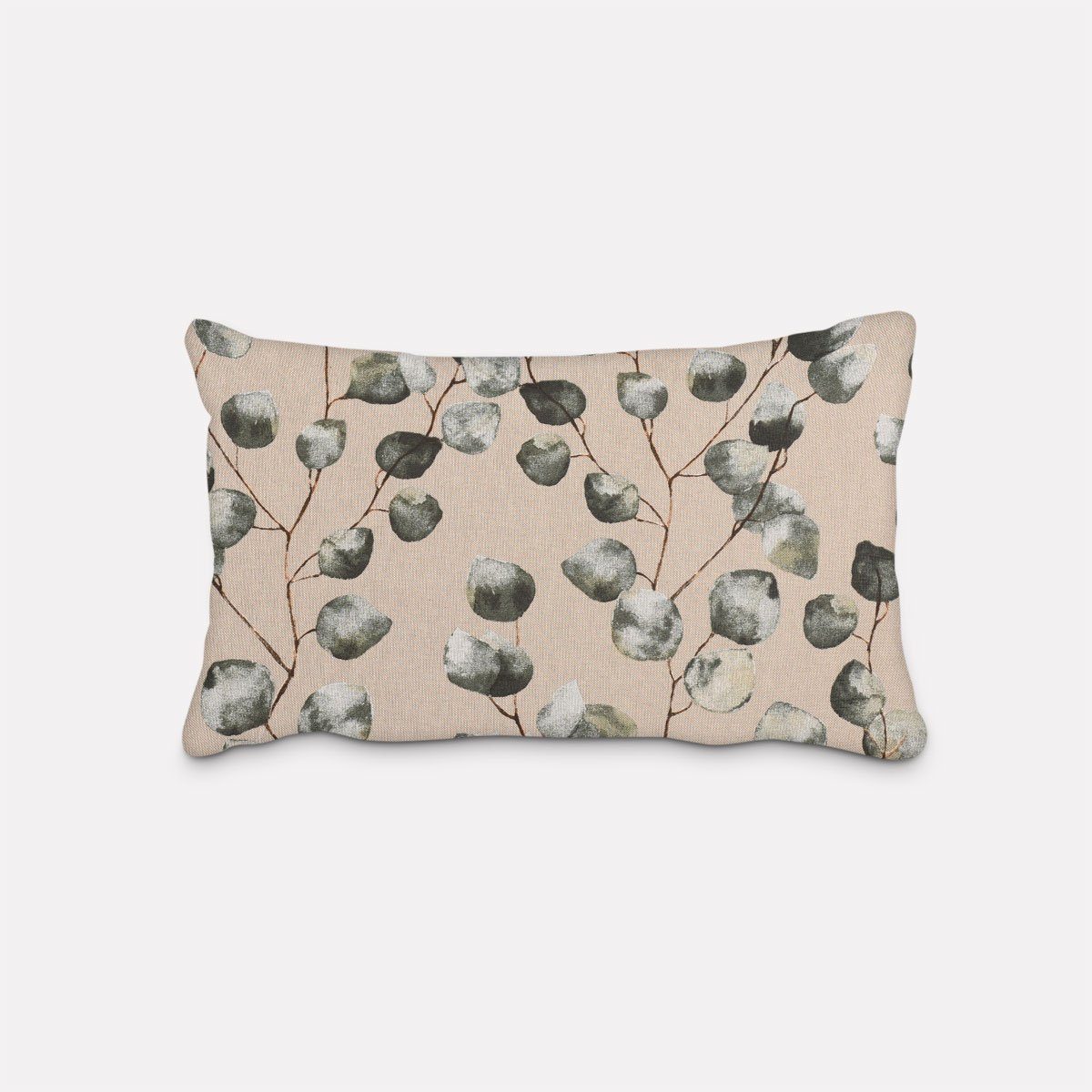 SCHÖNER LEBEN. Dekokissen SCHÖNER LEBEN. Kissenhülle Eukalyptus Leaves Euka günstig online kaufen