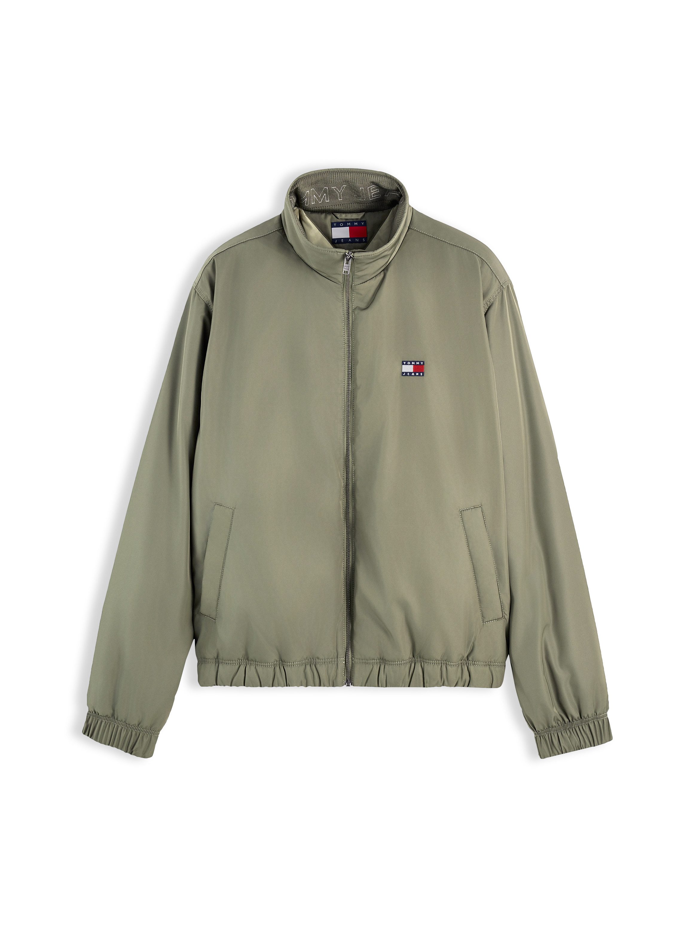 Tommy Jeans Blouson TJM ESSENTIAL PADDED JACKET EXT Freizeitjacke, Übergangsjacke glänzend, Stretchbündchen, Stehkragen