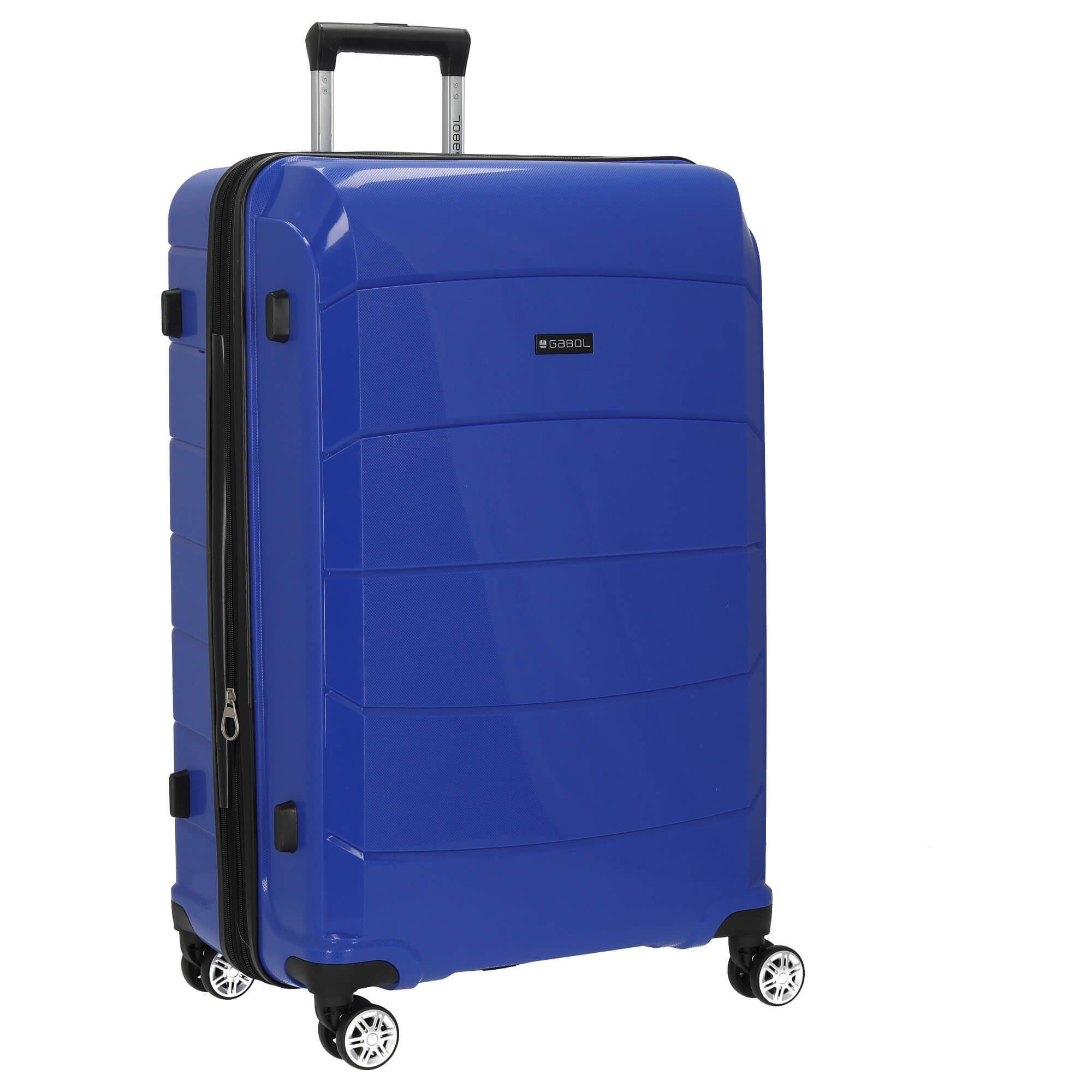 Midori cm 4 blue 4-Rollen-Trolley L, - Trolley 75 Rollen Gabol