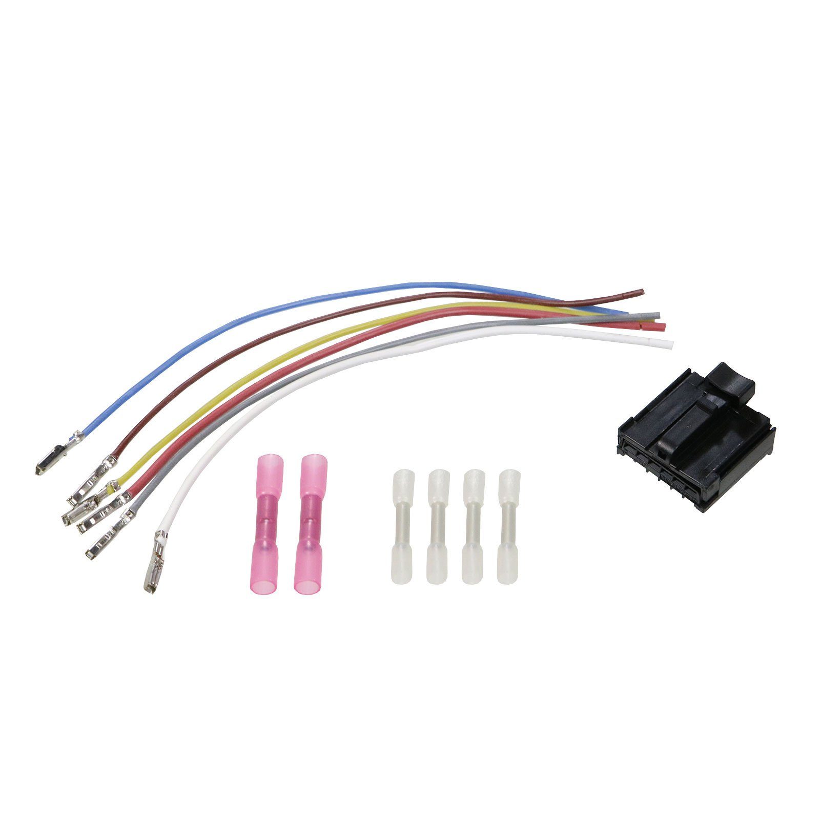 AG Automotive Kabel Reparatur Set Lenkstockschalter Blinker 735374187 Auto-Adapter 6 poliger Stecker zu Qualitätsstufe: A, 22 cm, Passend für Fiat Ducato 244