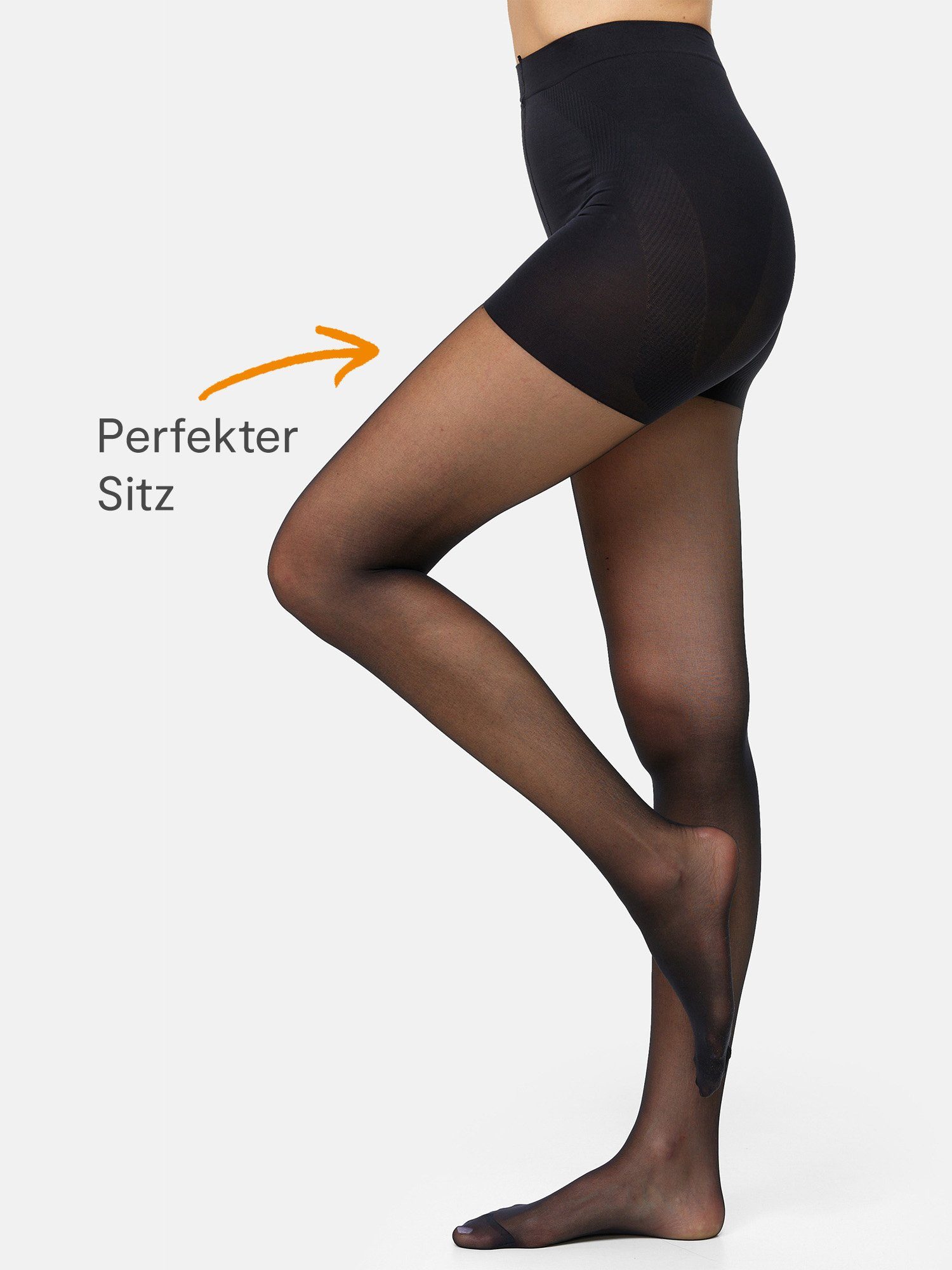 schwarz Pack Nur Shape Damen St) Die (1er/3er/6er/9er nylon transparent Laufmaschen Feinstrumpfhose multipack 1 DEN Fein-strumpfhose Goodbye frauen 20 durchsichtig