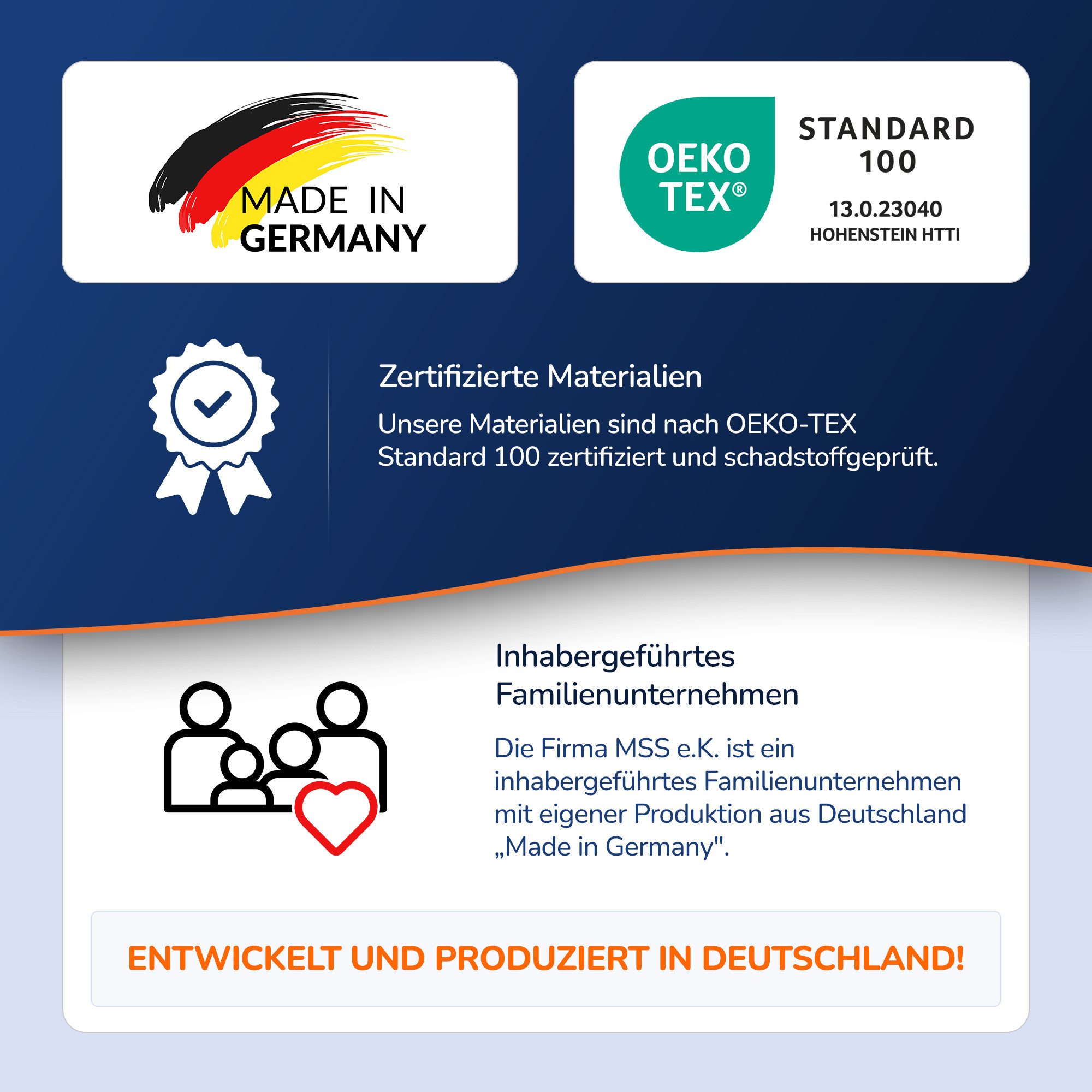 Taschenfederkernmatratze MEDIC H2 / H3 / H4 / H5 / H5-XL, MSS e.K., 20 cm hoch, Höhe: ca. 21 cm, 100 x 210 cm, H3