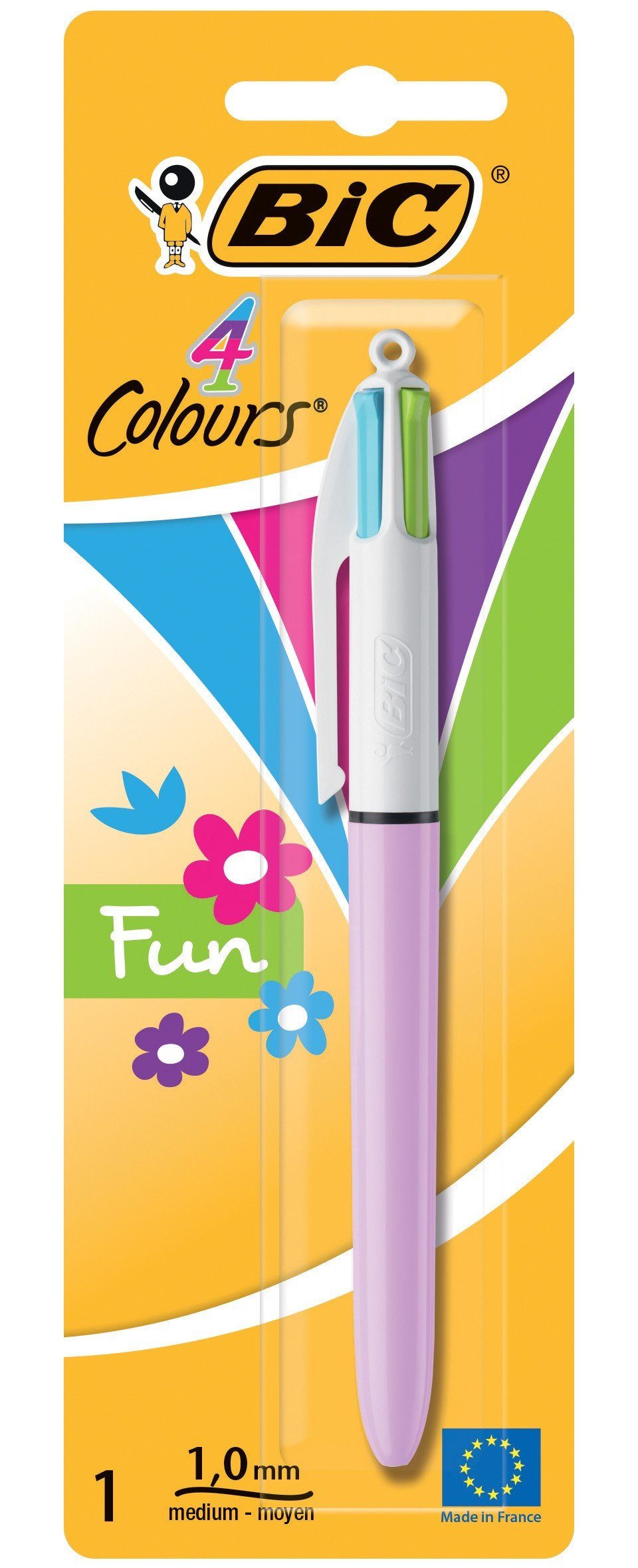 BIC Kugelschreiber BIC Kugelschreiber 4 Colours Fun 0.4mm