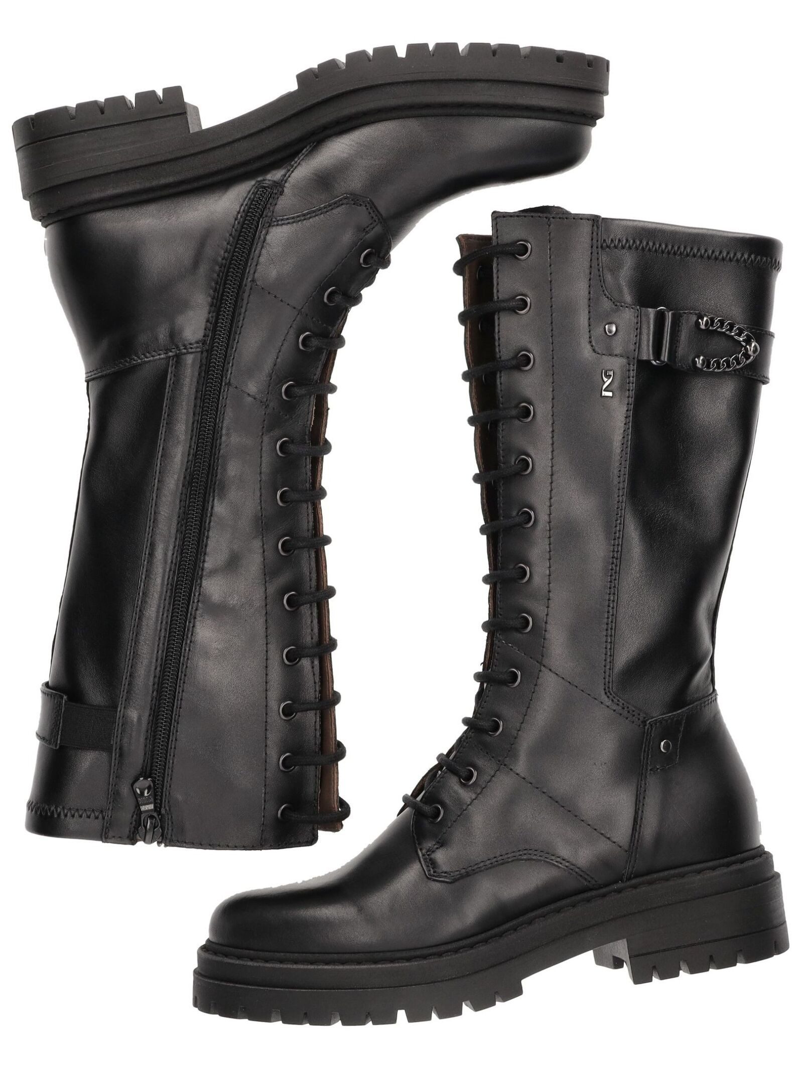Nero Giardini Nero Giardini Stiefel Leder Schnürstiefel