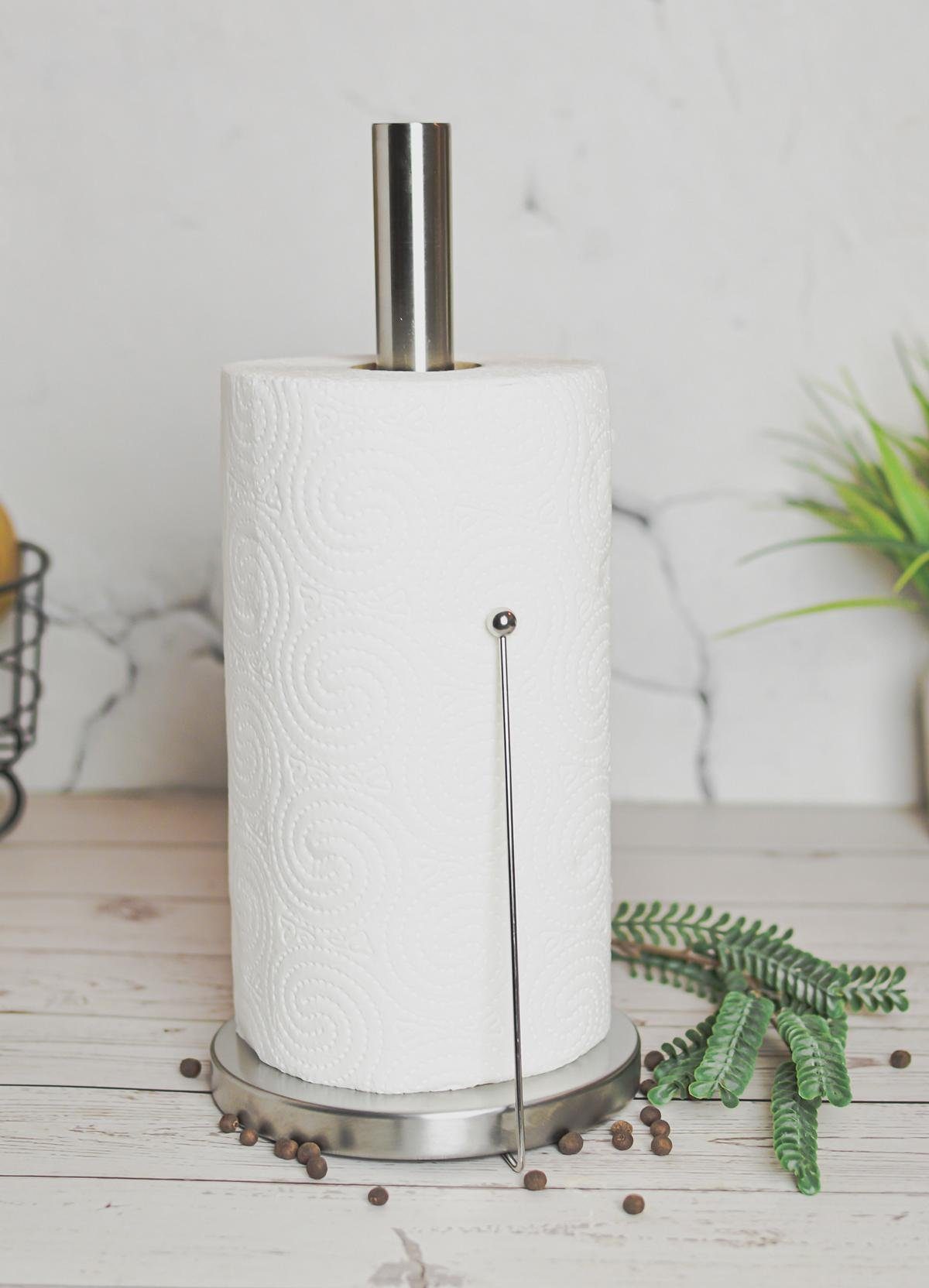 Sendez Küchenrollenhalter Rollenhalter Küchenrollenständer Papierrollenhalter Edelstahl