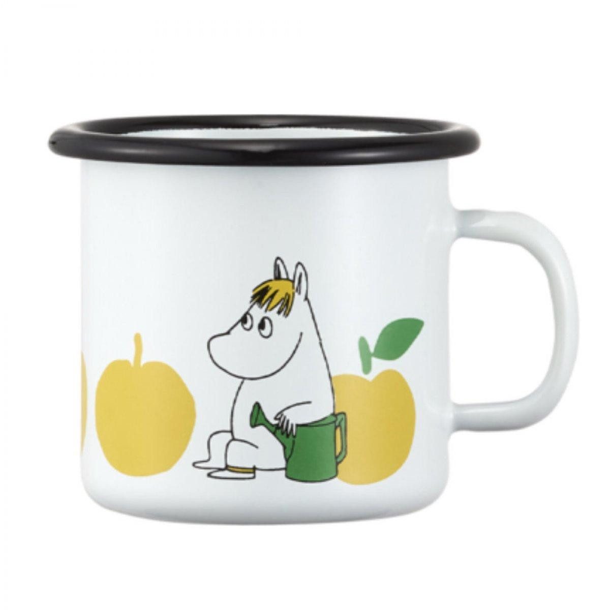 Muurla Kindergeschirr-Set Tasse Mumins Joyful Apples (250 ml)
