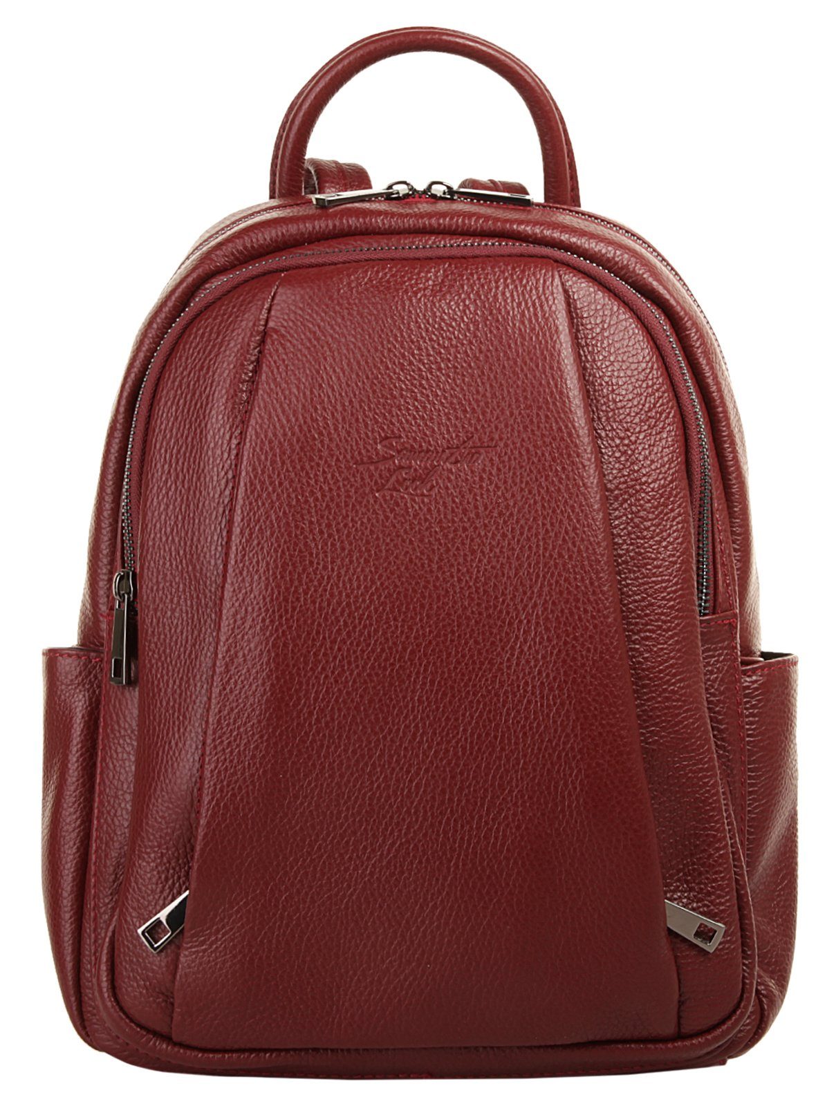 Samantha Look Cityrucksack, echt Leder, Made in Italy