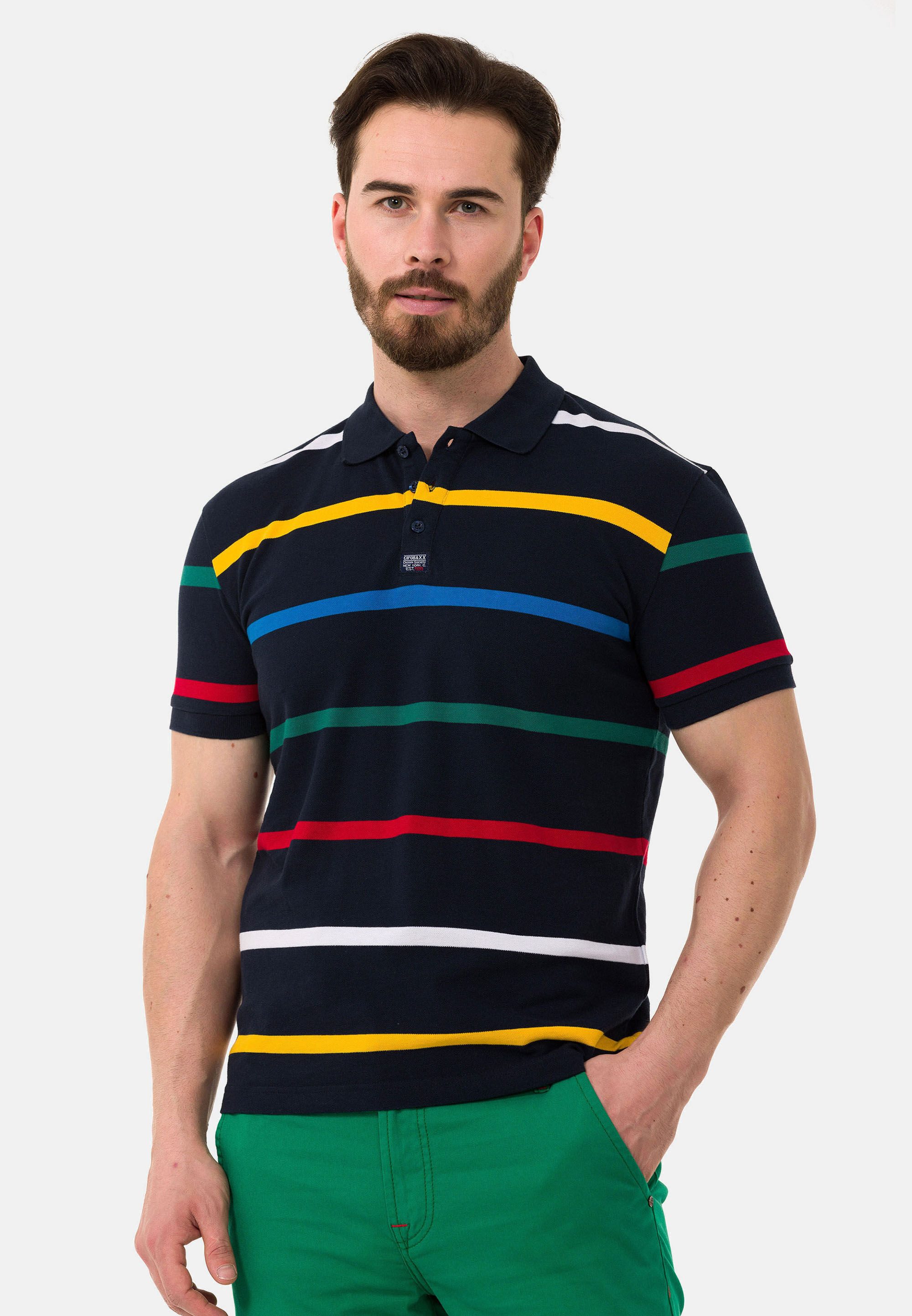 Cipo & Baxx T-Shirt CT749 gerade geschnitten