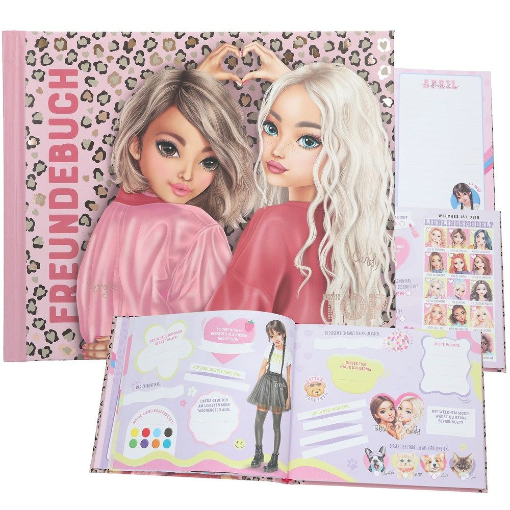 TOPModel Stickerbuch TOPModel Freundebuch Leoheart