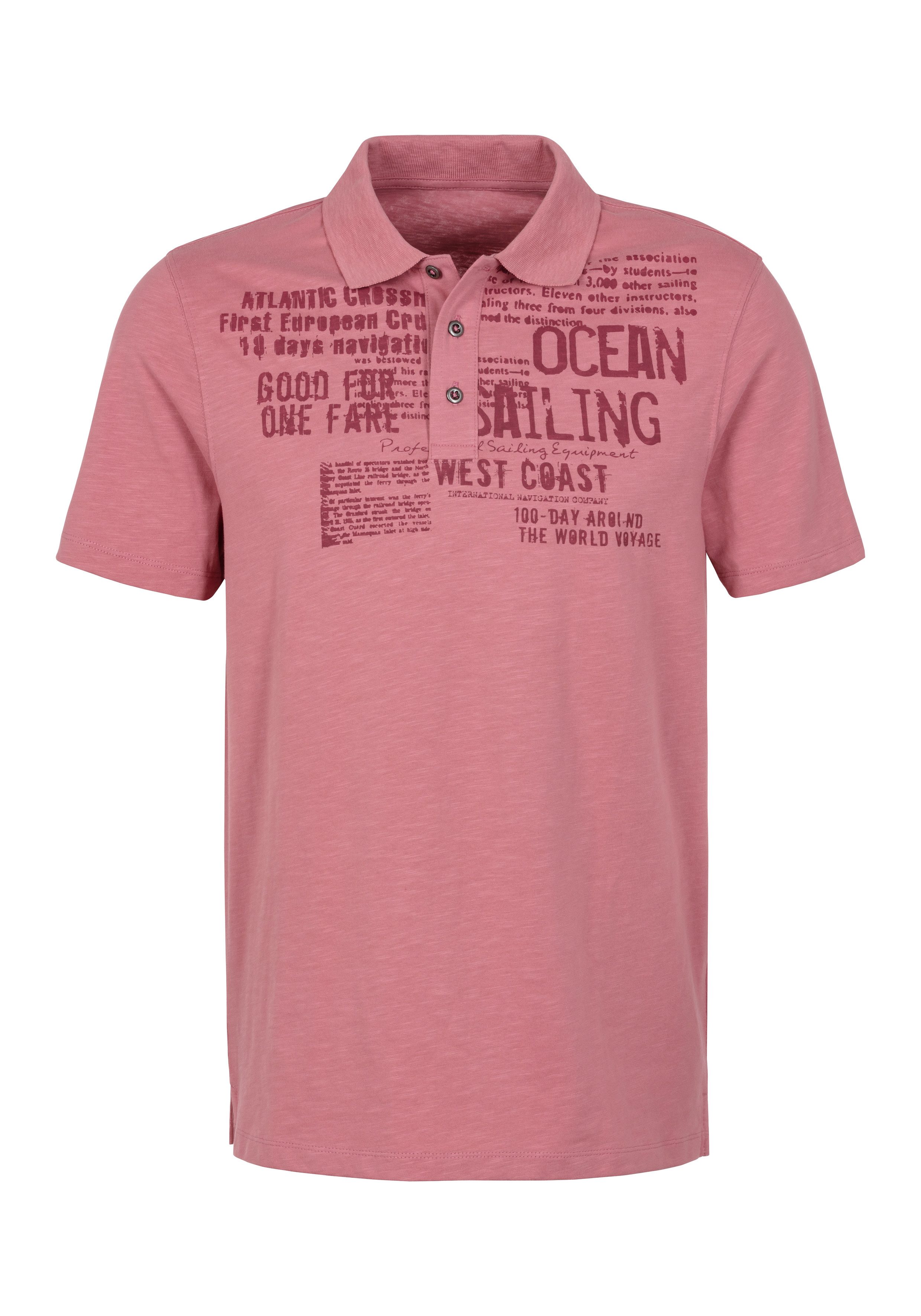 John Devin Poloshirt mit Print Regular-Fit, günstig online kaufen
