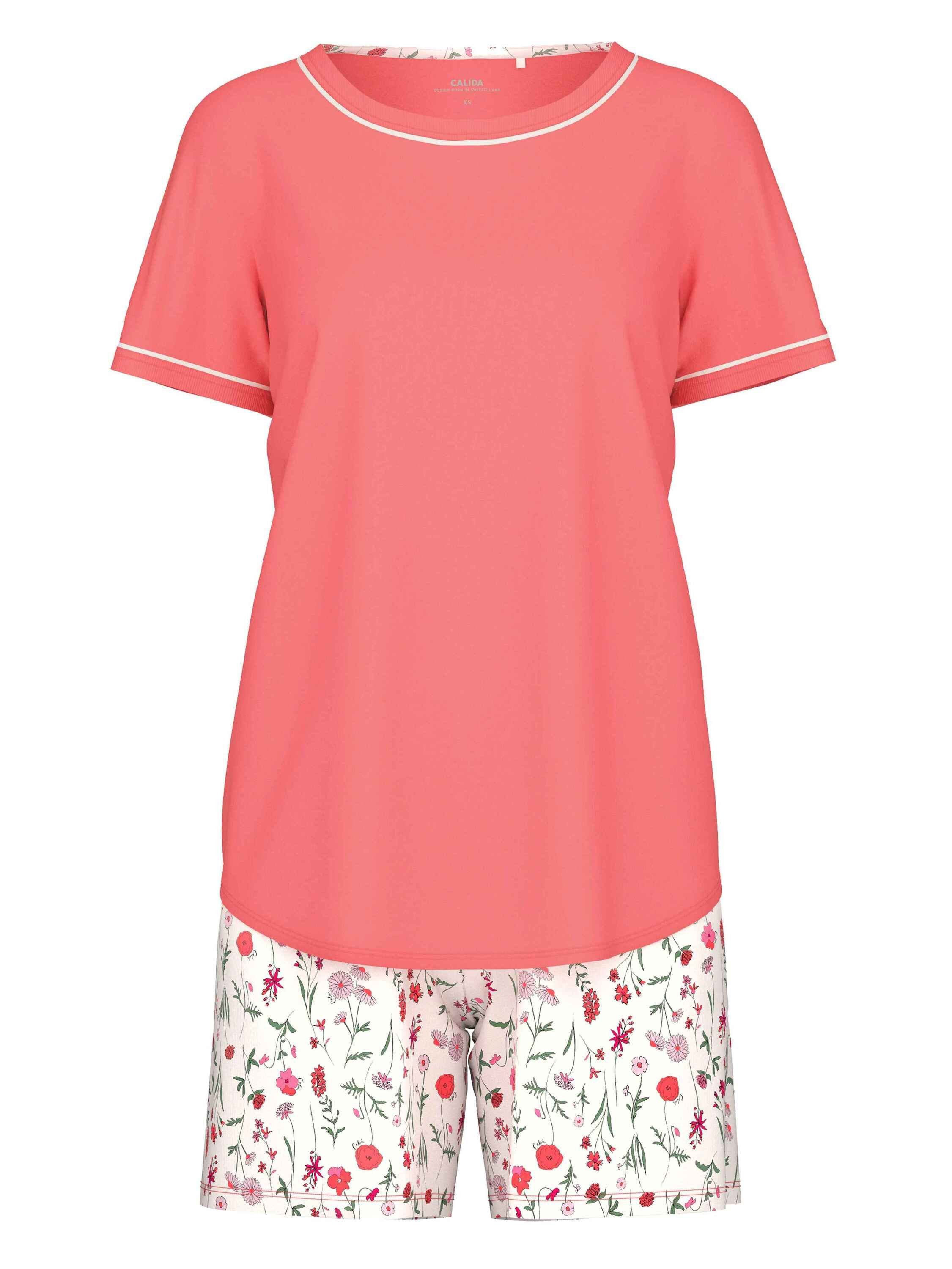 Shorty tlg) Kurz-Pyjama CALIDA (2 porcelain rose