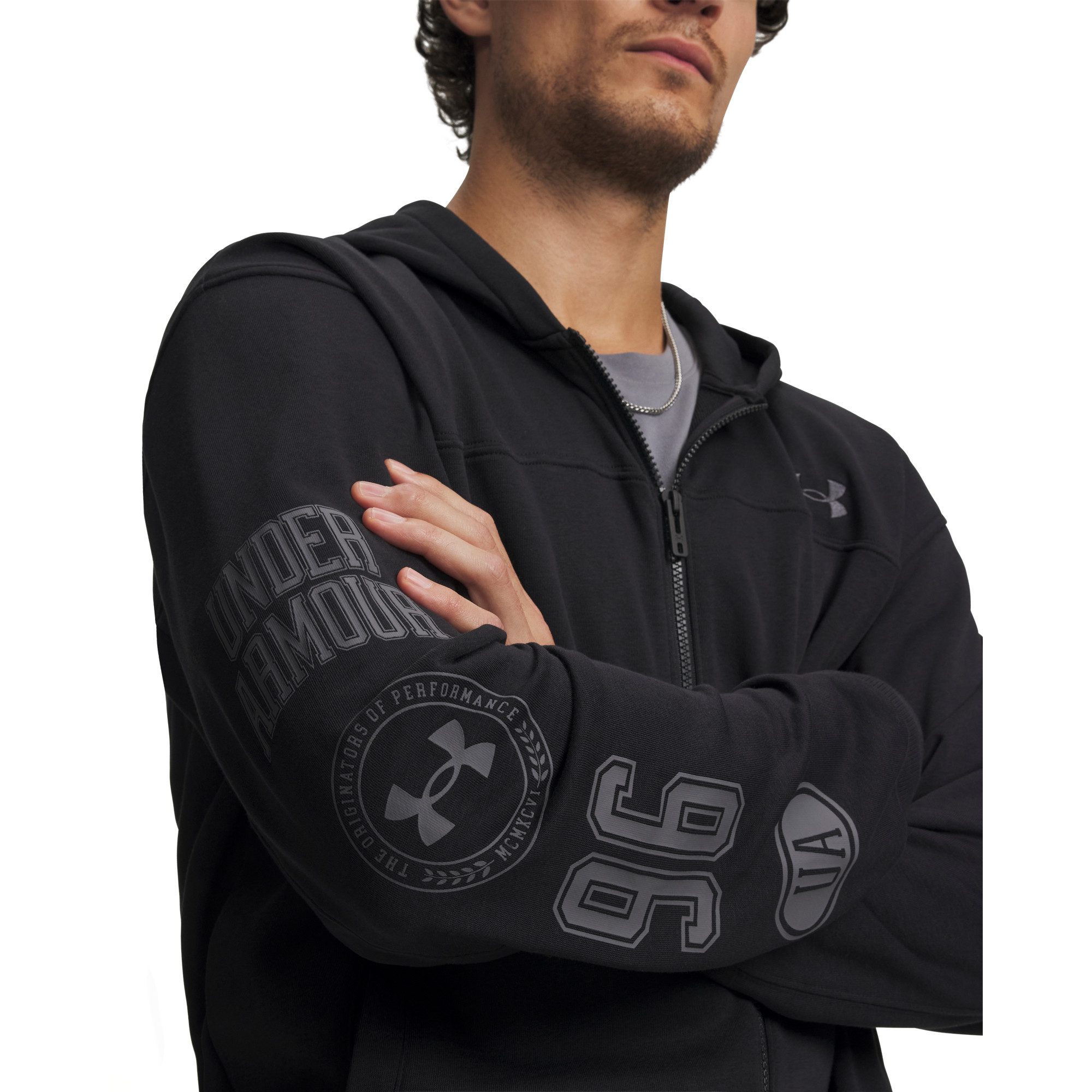 Under Armour® Sweatjacke Under Armour Herren Kapuzenjacke Rival Lightweight Graphic 6014687