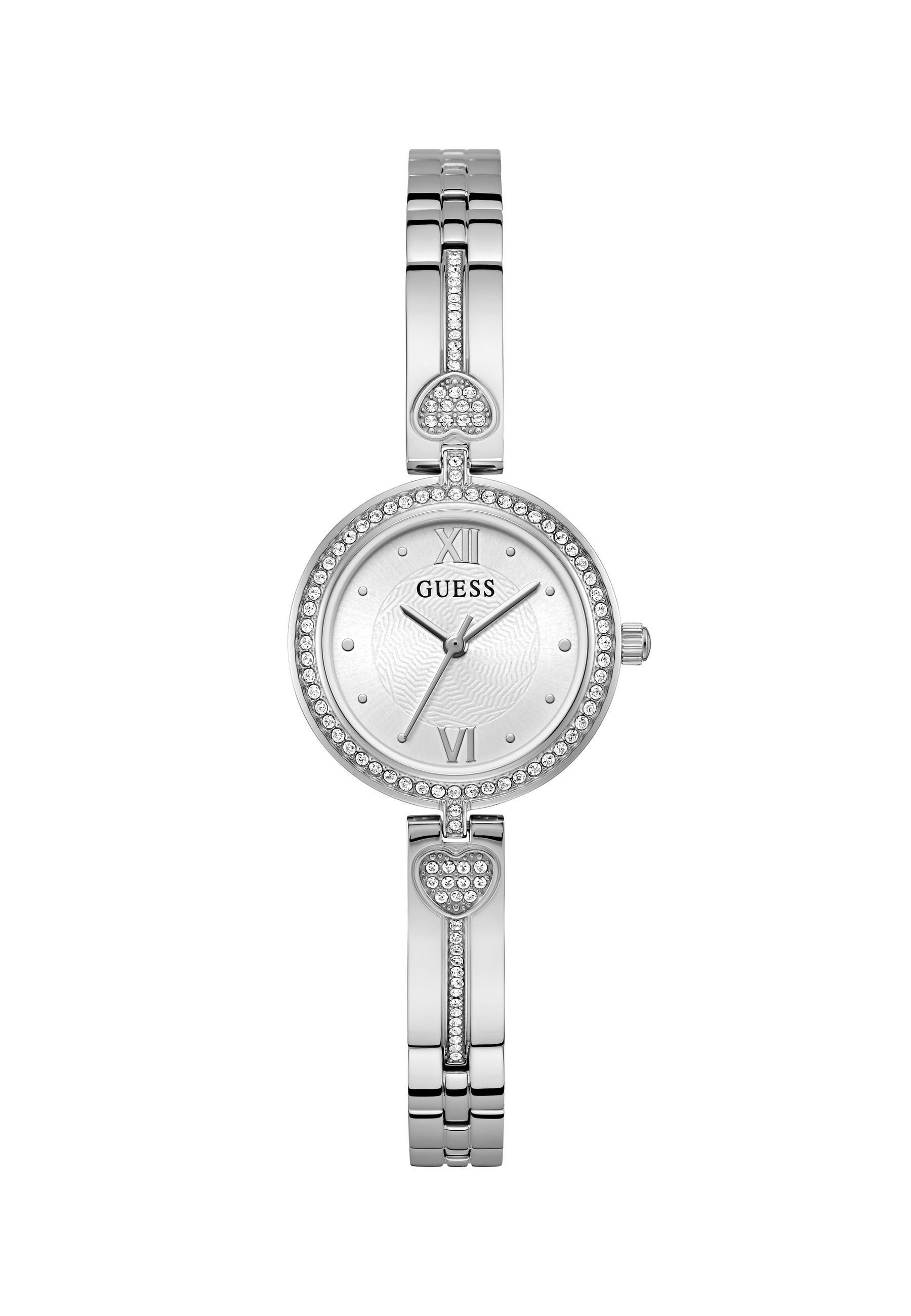 Guess Quarzuhr LOVEY, (1-tlg), Quarz-Analoguhr günstig online kaufen