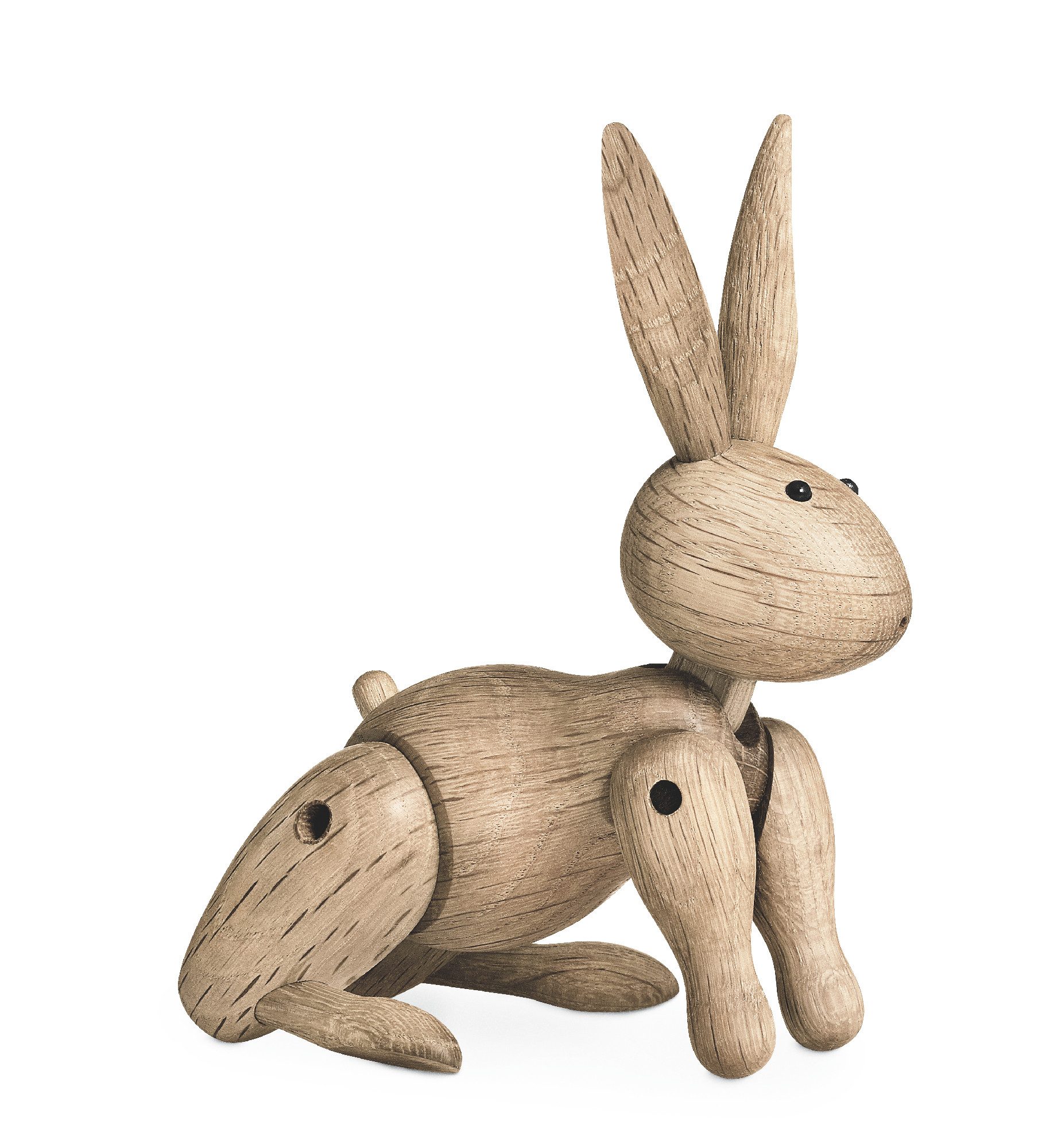 KAY BOJESEN Denmark Dekofigur Kay Bojesen Kaninchen H16 cm eiche