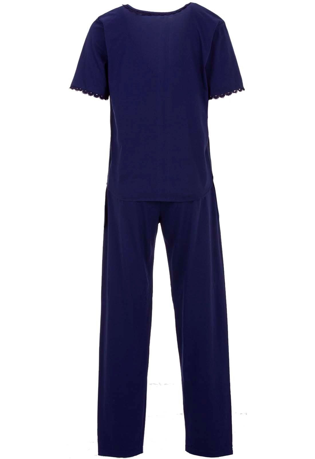 zeitlos Schlafanzug Pyjama Set Kurzarm - günstig online kaufen