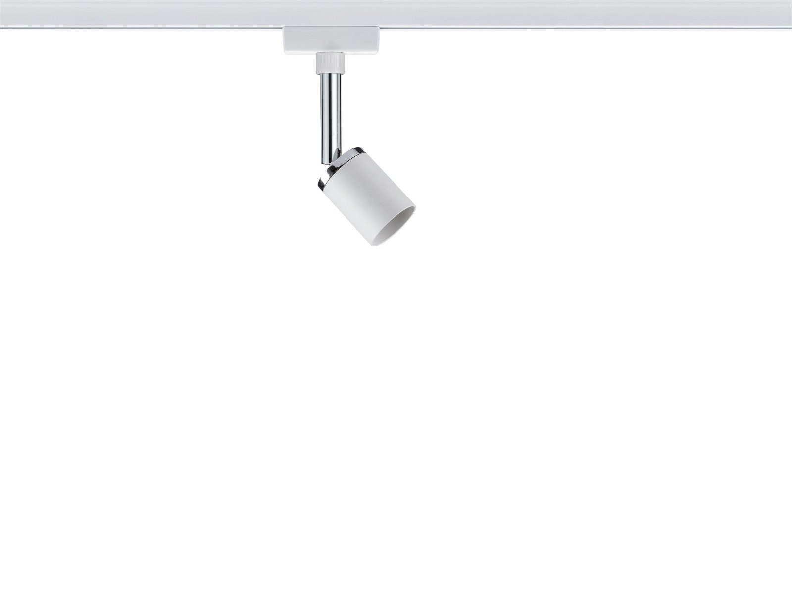Paulmann Schienensystem-Leuchten URail Schienenspot Pure II Einzelspot GU10 max. 10W 230V, ohne Leuchtmittel, dimmbar 230V, GU 10