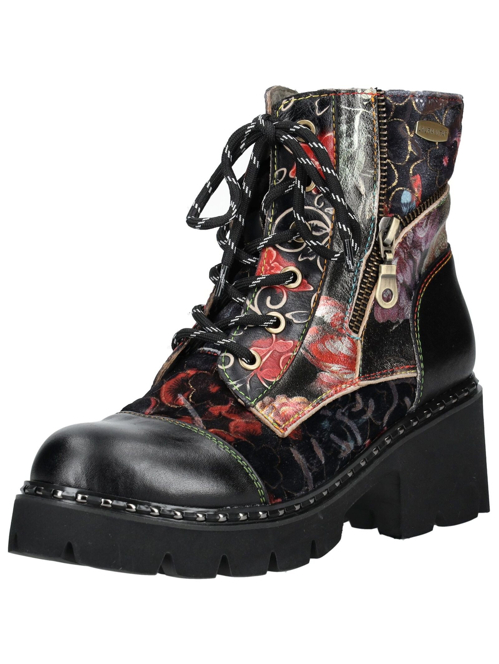 LAURA VITA LAURA VITA Stiefelette Leder/Textil Schnürstiefelette günstig online kaufen