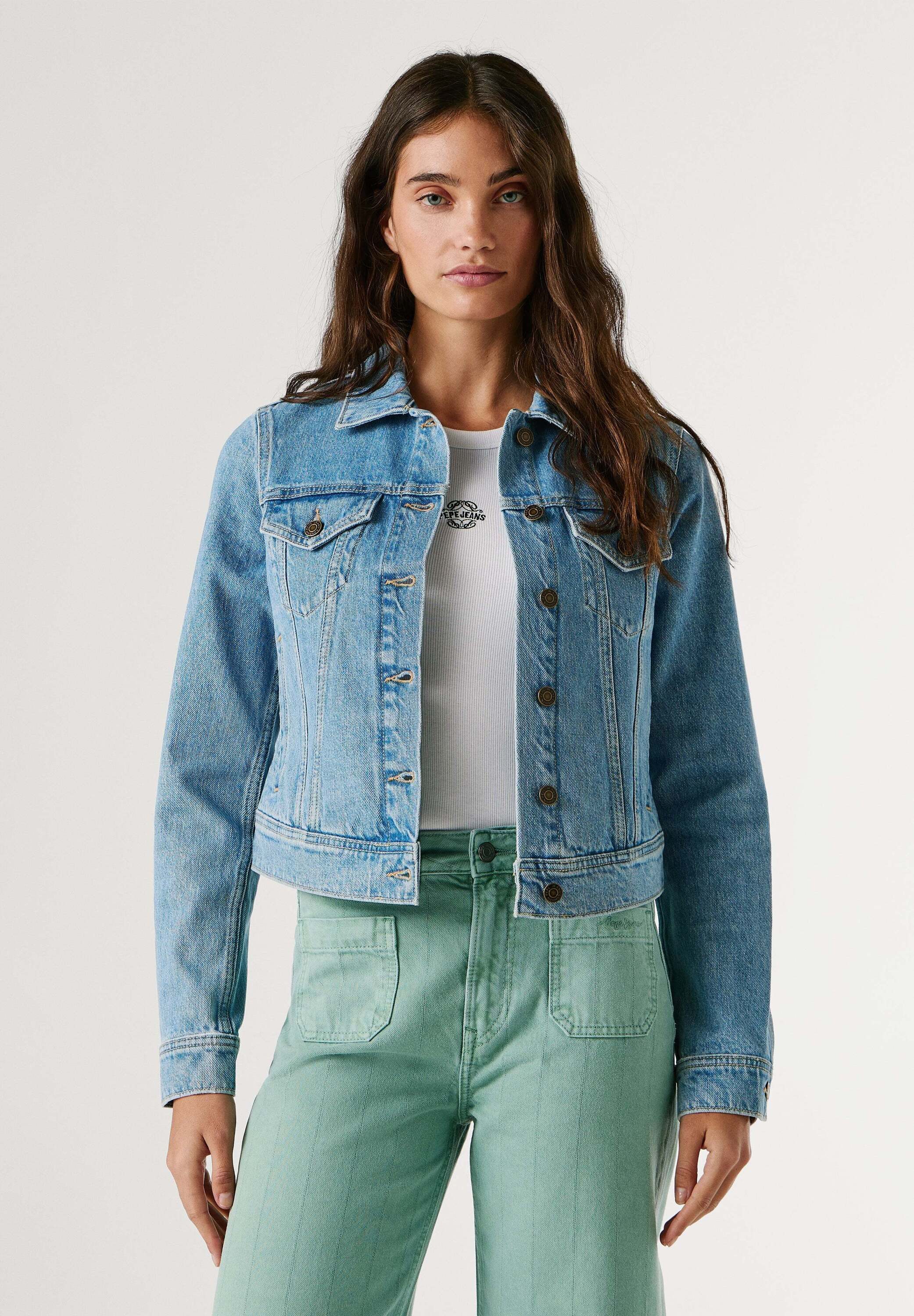 Pepe Jeans Jeansjacke denim jacket SLIM JACKET