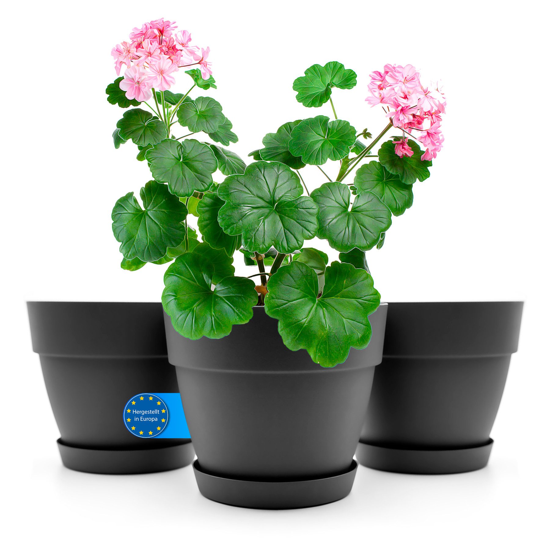BigDean Blumentopf 3 Stück Blumentopf mit günstig online kaufen