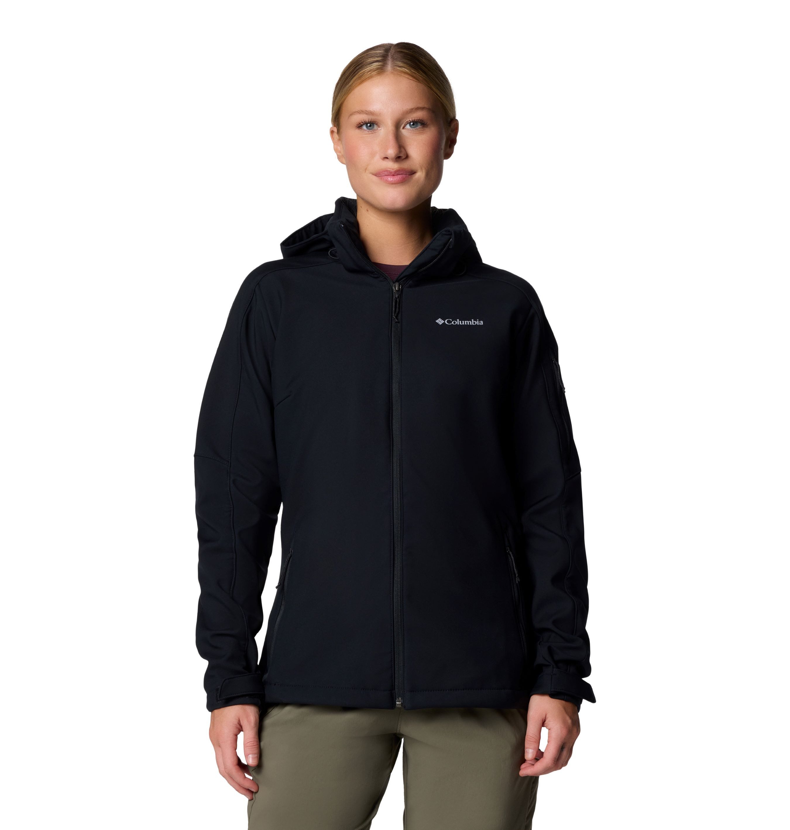 Columbia Softshelljacke Cascade Ridge II (angenehmes Tragegefühl, Omni-Shield) schwarz Damen