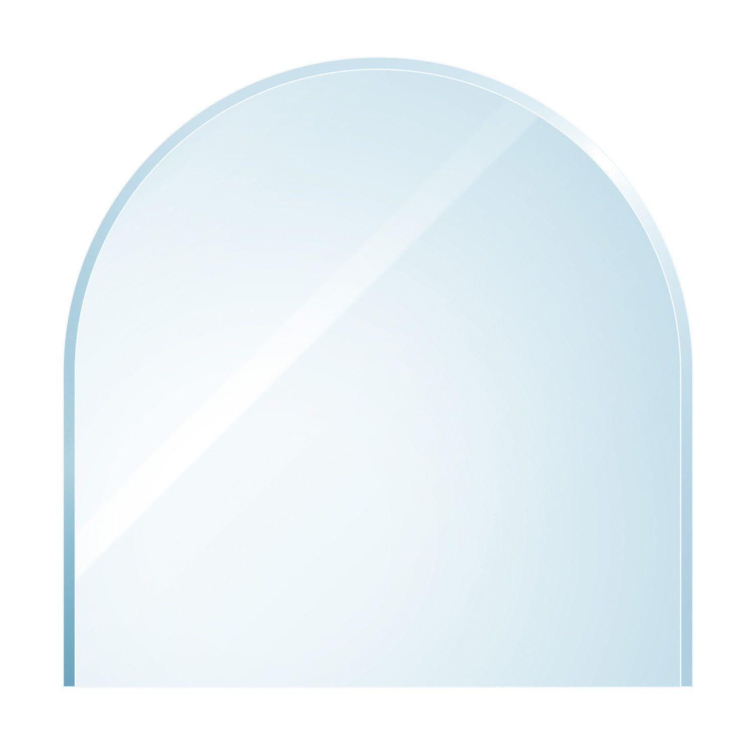 Raik Bodenschutzplatte raik Kamin Glasplatte Zunge mit Facette günstig online kaufen