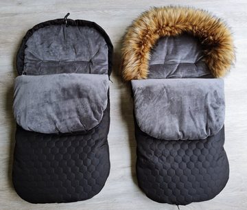 Divita-Mode Fußsack Kinderwagen Schlafsack Kinder Babyfußsack Winter (1-tlg)