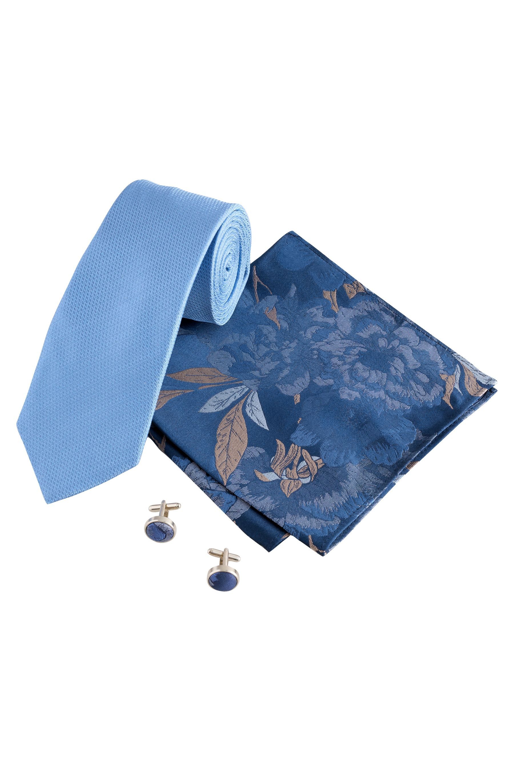 Next Krawatte Krawatte, Einstecktuch und Manschettenknöpfe günstig online kaufen