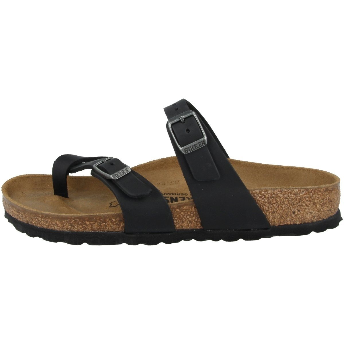 Birkenstock Mayari geöltes Nubukleder normal Damen Pantolette Hausschuhe, Sandaletten, Mules, Pantoffeln, Slipper
