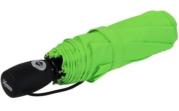 iX-brella Taschenregenschirm leichter moderner Schirm mit Auf-Zu-Automatik, leuchtend