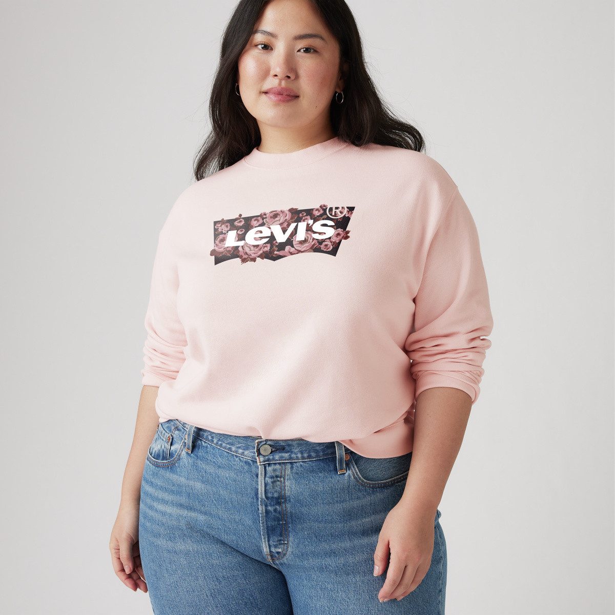 Levi's® Plus Sweatshirt PL GR EVERYDAY CREW günstig online kaufen