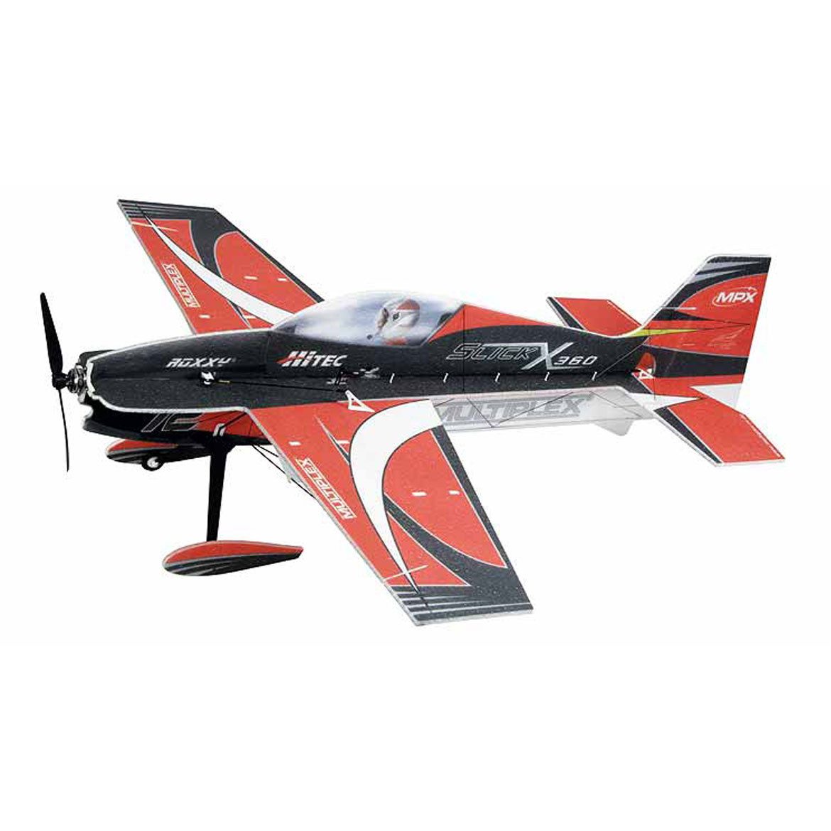 RC-Flugzeug Multiplex RC Flugzeug BK Slick X360 Indoor Edition, rot