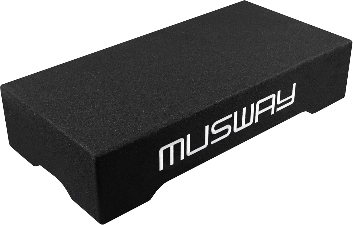 Musway MUSWAY MF 210Q2 Gehäusesubwoofer Flachbauweise 25 cm Auto-Subwoofer