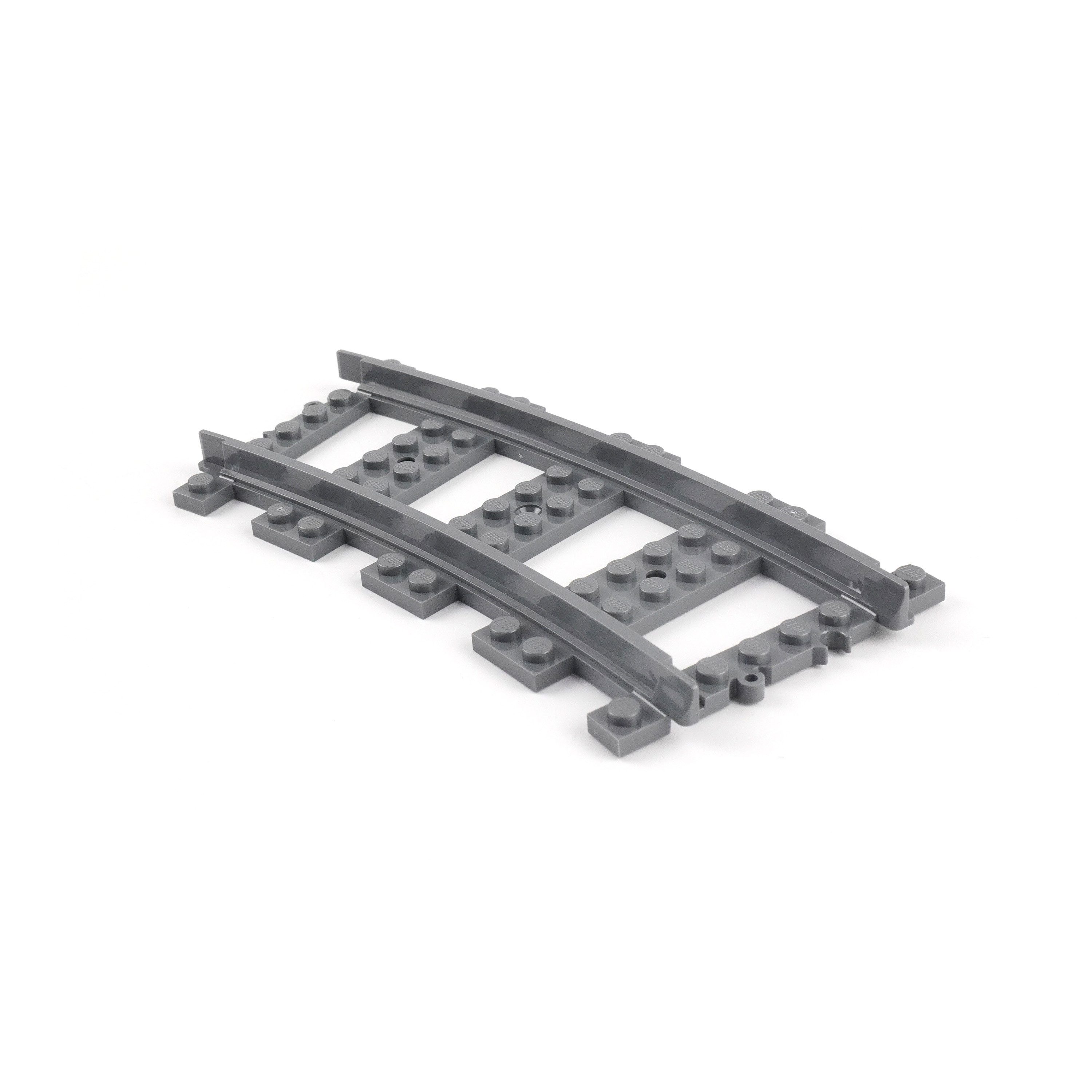 LEGO® LEGO® City Eisenbahn Schienen Kurve Dunkelgrau - 53400 NEU! Menge 10x günstig online kaufen