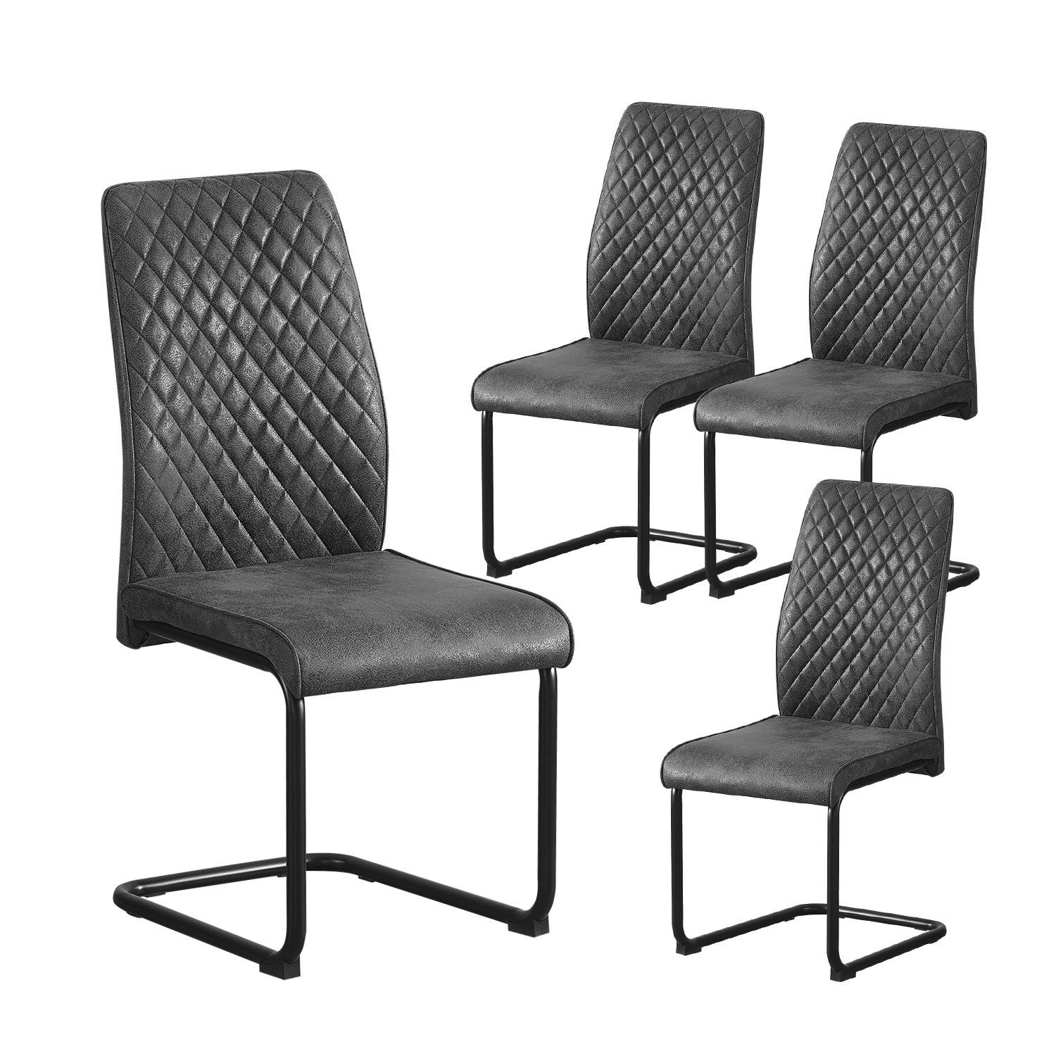 B&D home Freischwinger THEO (4er Set, günstig online kaufen
