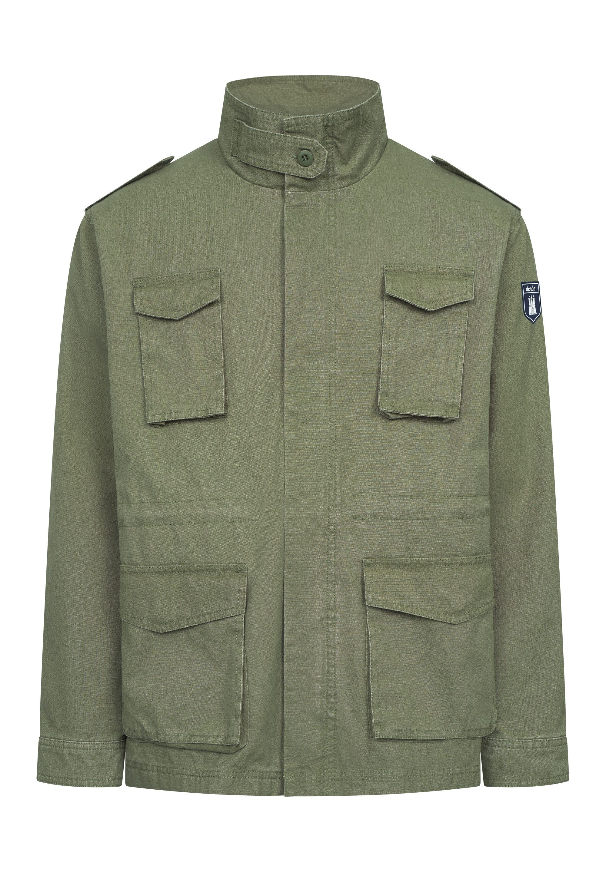 Derbe Parka Milby Canvas Jacke, Innentasche, Baumwolllining günstig online kaufen