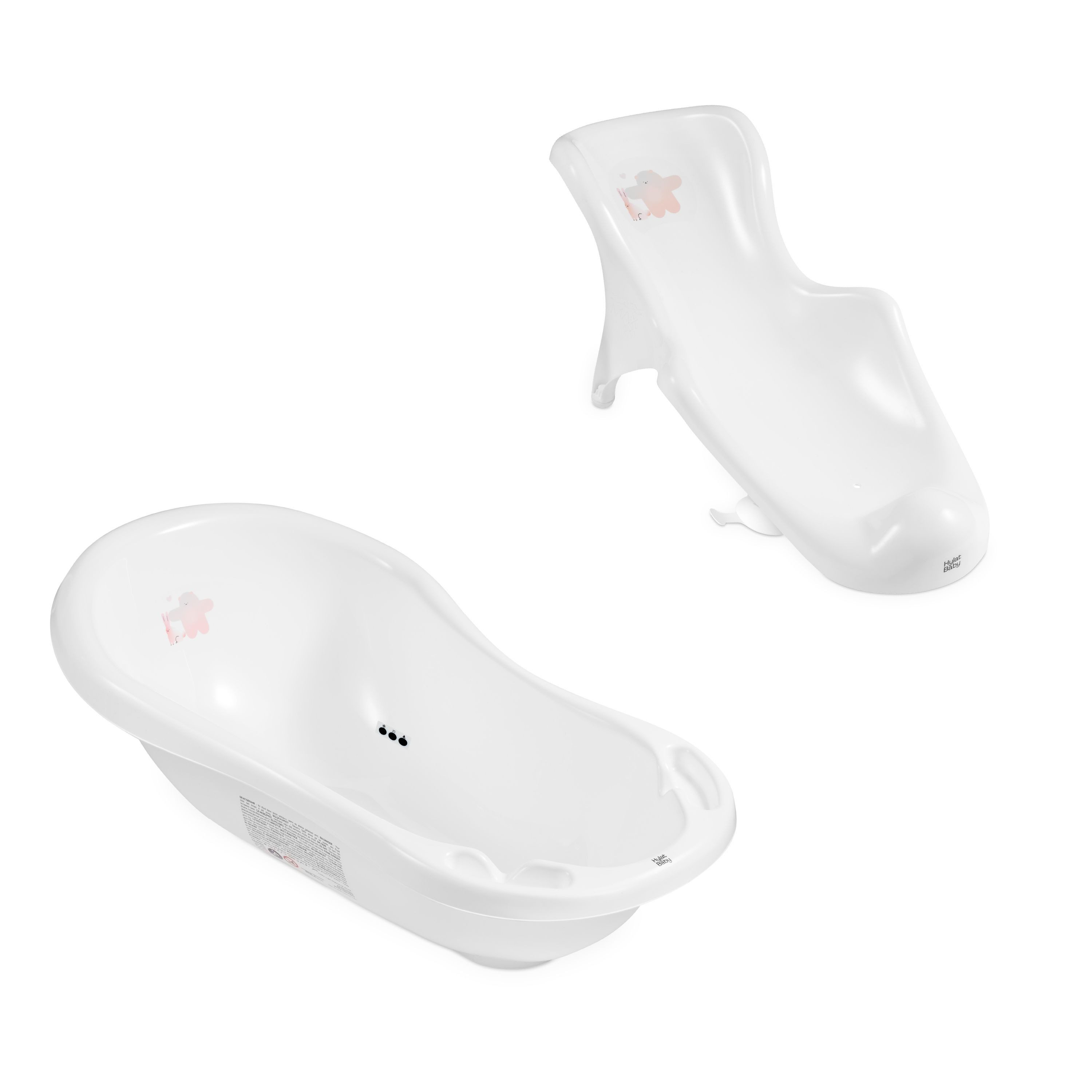 Babybadewanne Hylat Baby Badewanne Set - für Neugeborene und Babys – Motiv Friends