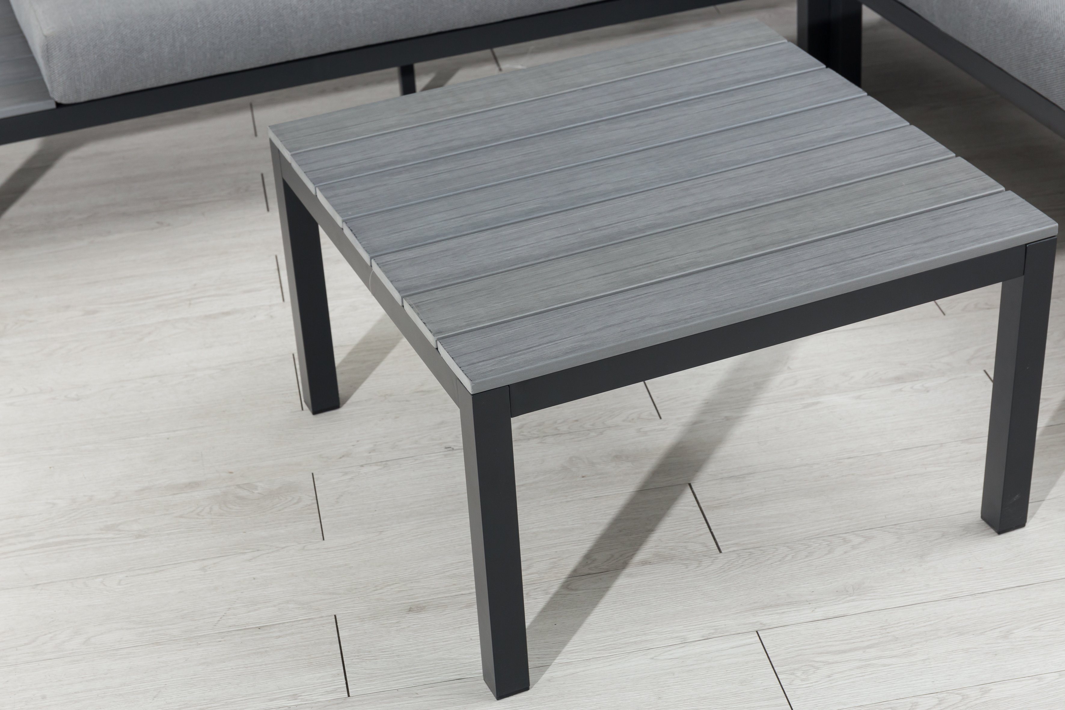 MANDALIKA Garden Loungeset Aluminium Eck Lounge Sofa Set Miro