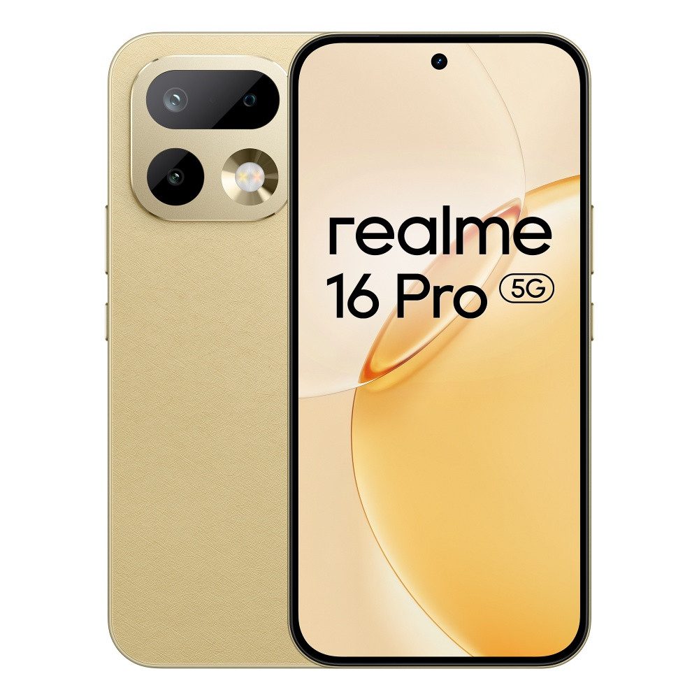 Realme realme 16 Pro 8GB+256GB Smartphone (17,22 cm/6.78 Zoll, 256 GB Speicherplatz, 200 MP Kamera)