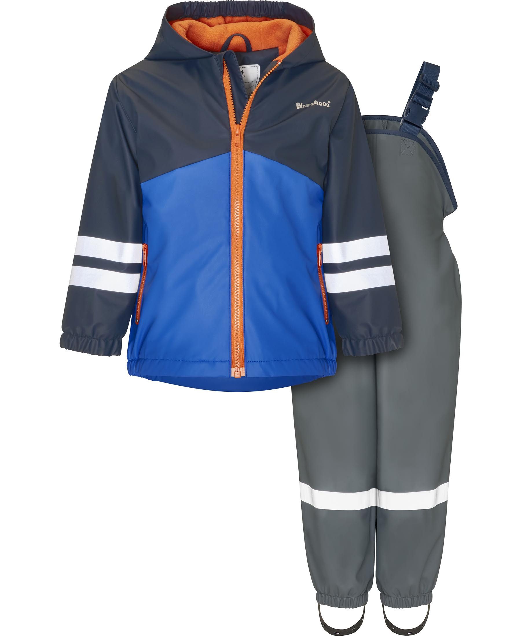 Playshoes Regenoverall Regen-Anzug mit Fleece-Futter