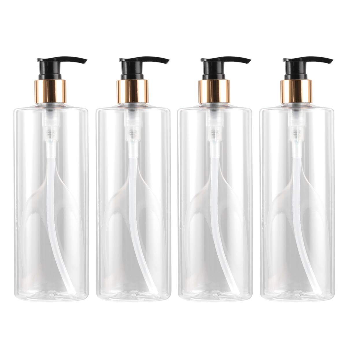 Housruse Sprühflasche »Leere Shampoo-Lotion-Pumpflaschen, 500 ml, für  Körperwäsche, Lotion, nachfüllbar,4 Stück« online kaufen | OTTO