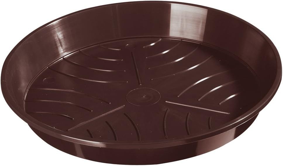 EK Germany Blumentopfuntersetzer Blumentopf Untersetzer Standard 21 cm, braun, 1-tlg.